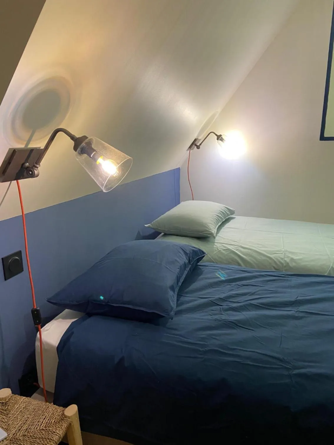 Bed in Domaine de la Bigottière, Chambres d'hôtes