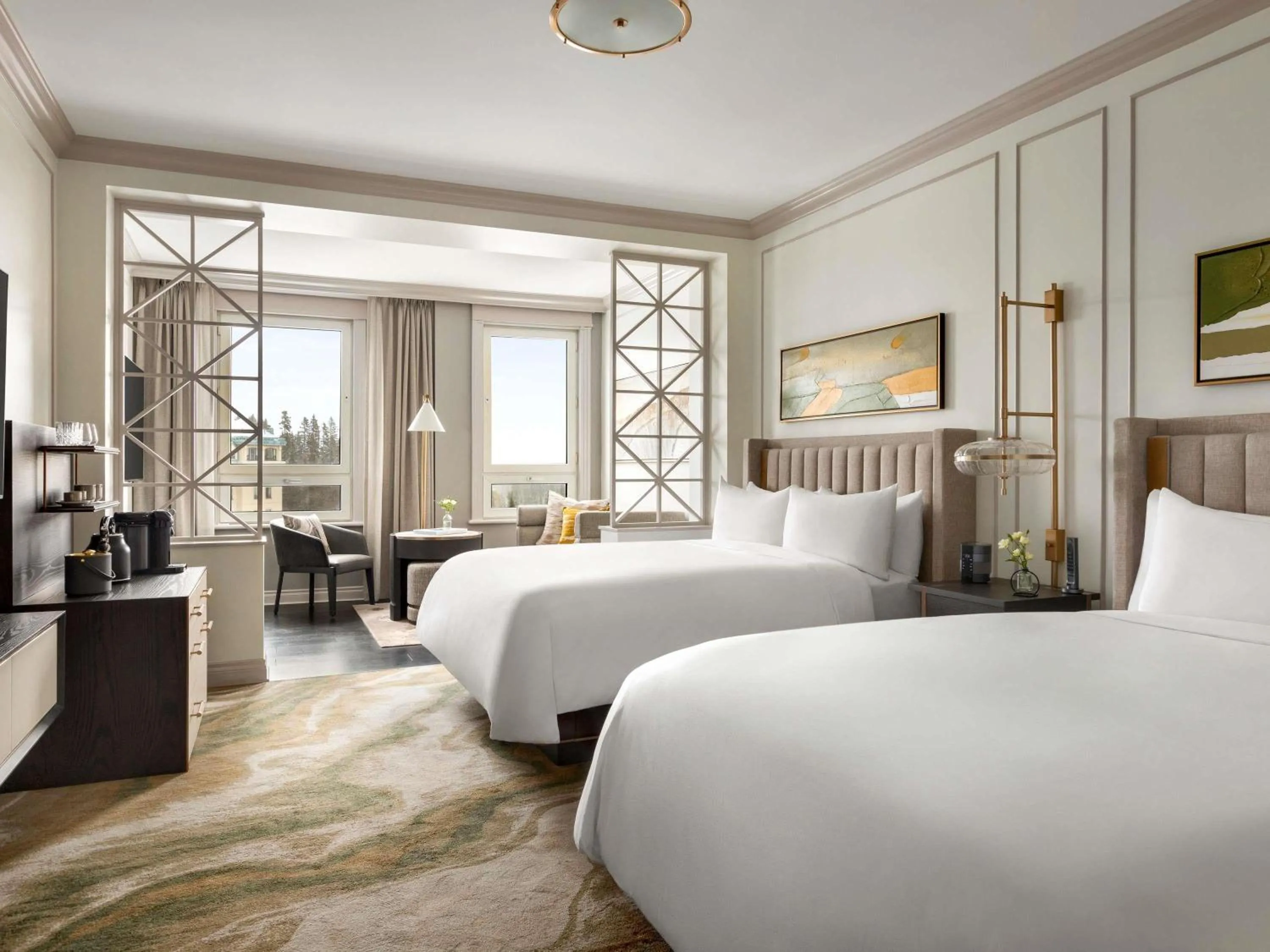 Bedroom, Bed in Fairmont Château Lake Louise