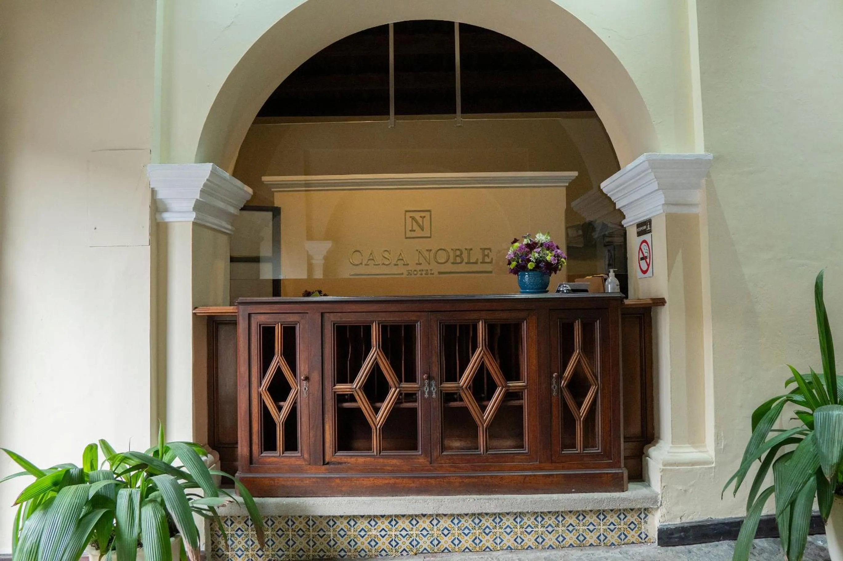 Lobby or reception in Casa Noble Hotel