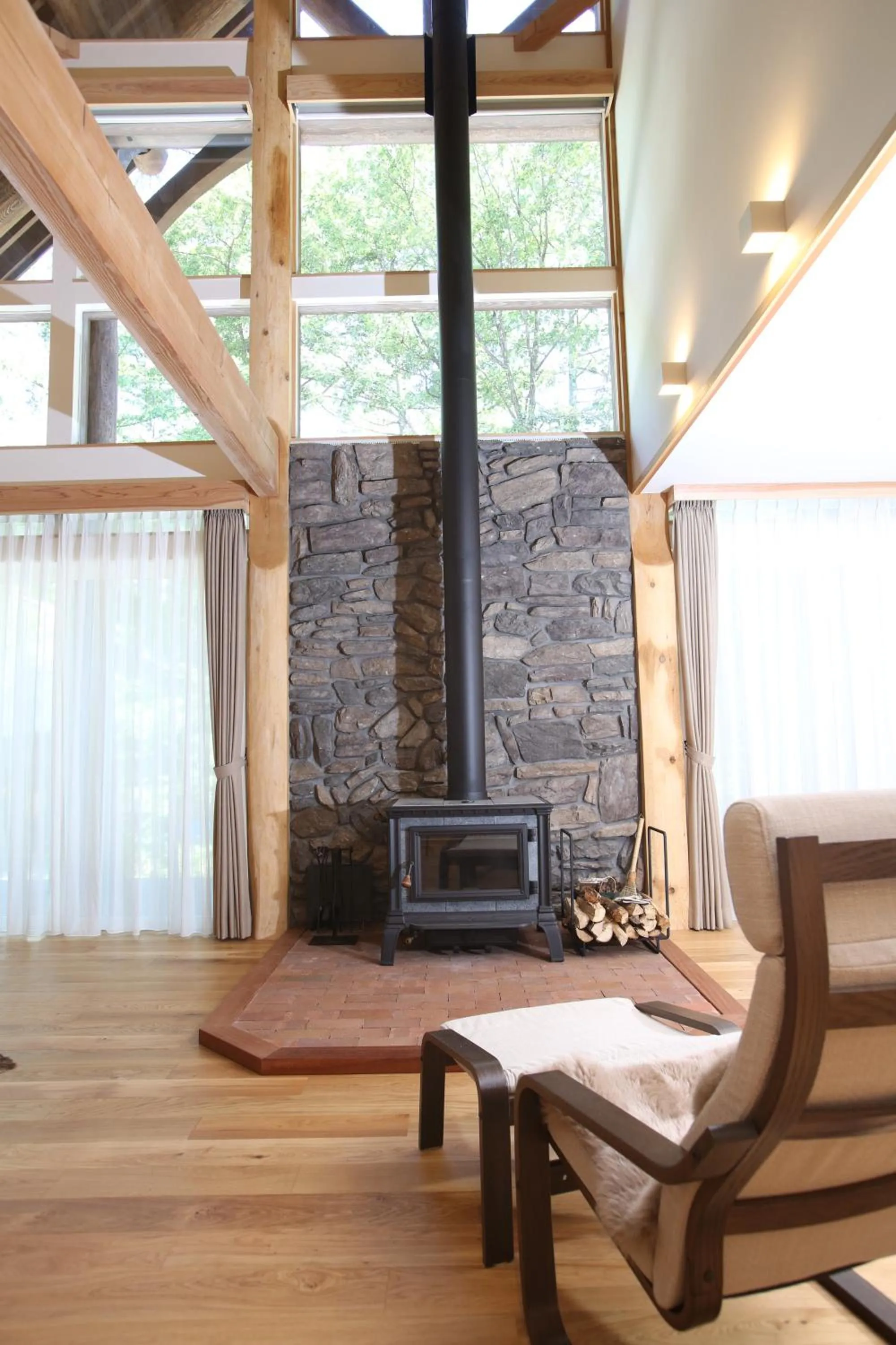 flat iron in Villa Bavaria by Hakuba White Fox Company