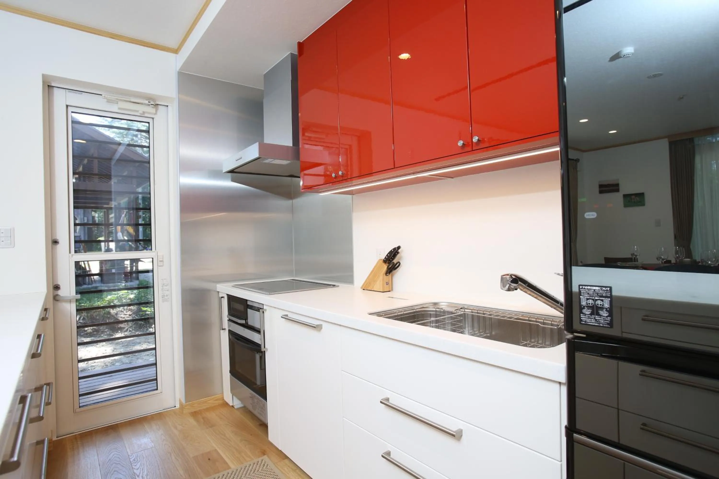 Kitchen or kitchenette in Villa Bavaria by Hakuba White Fox Company