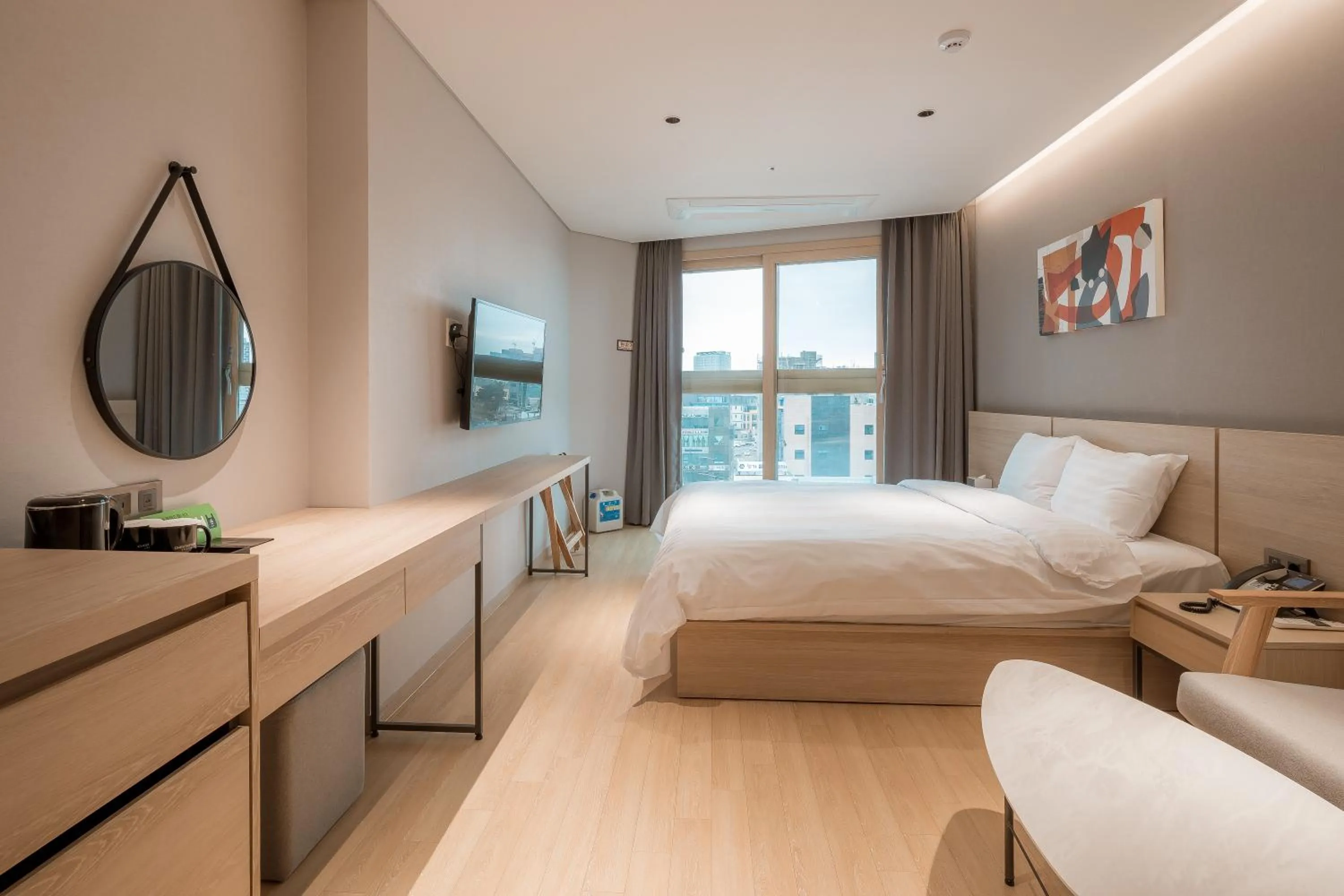 Decorative detail, Bed in Chestertons Sokcho