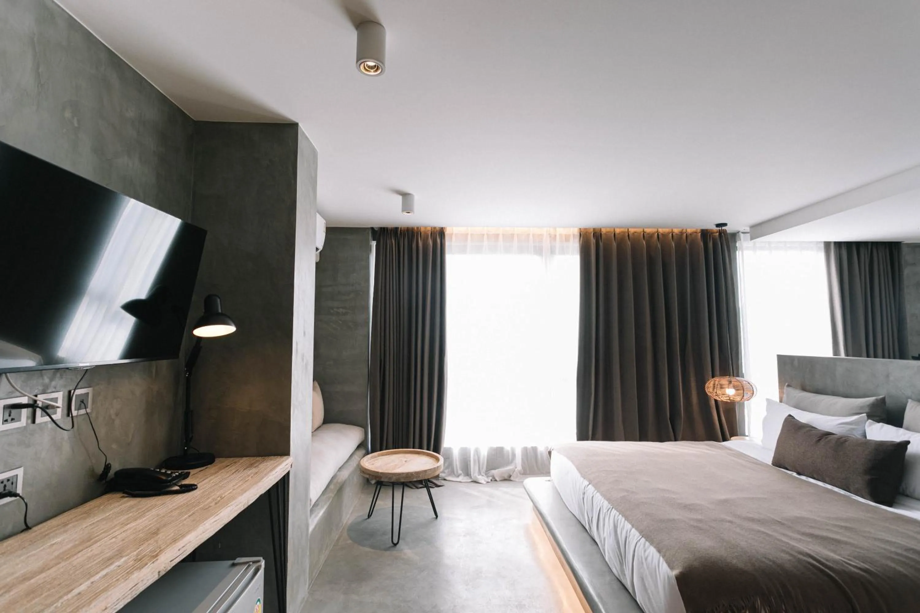 Bed in Glory Wabi Sabi Hotel 清迈古城荣耀侘寂酒店