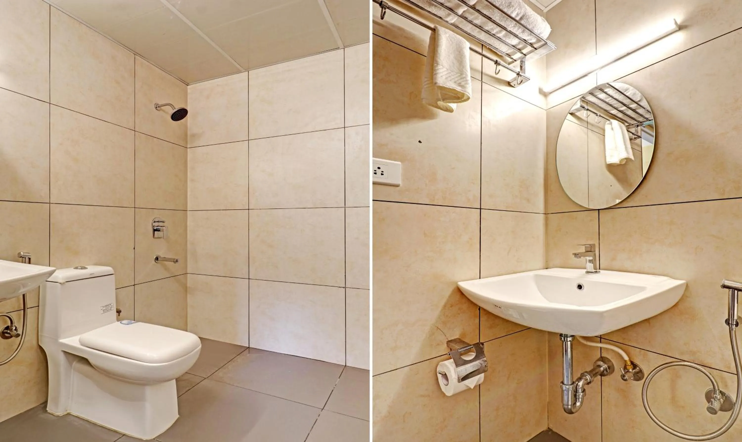 Toilet in Treebo Fortune Stay