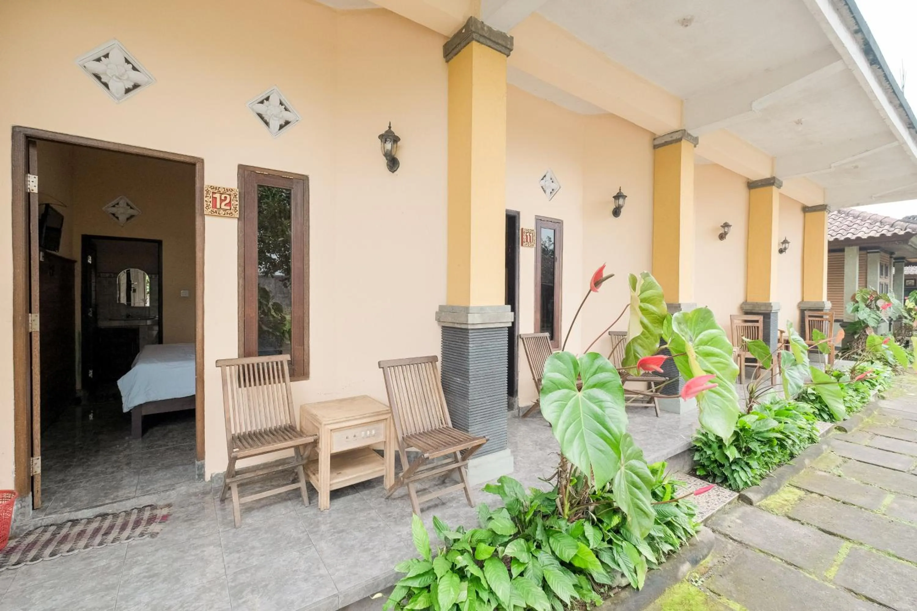 Patio in Pelangi Homestay Bedugul RedPartner