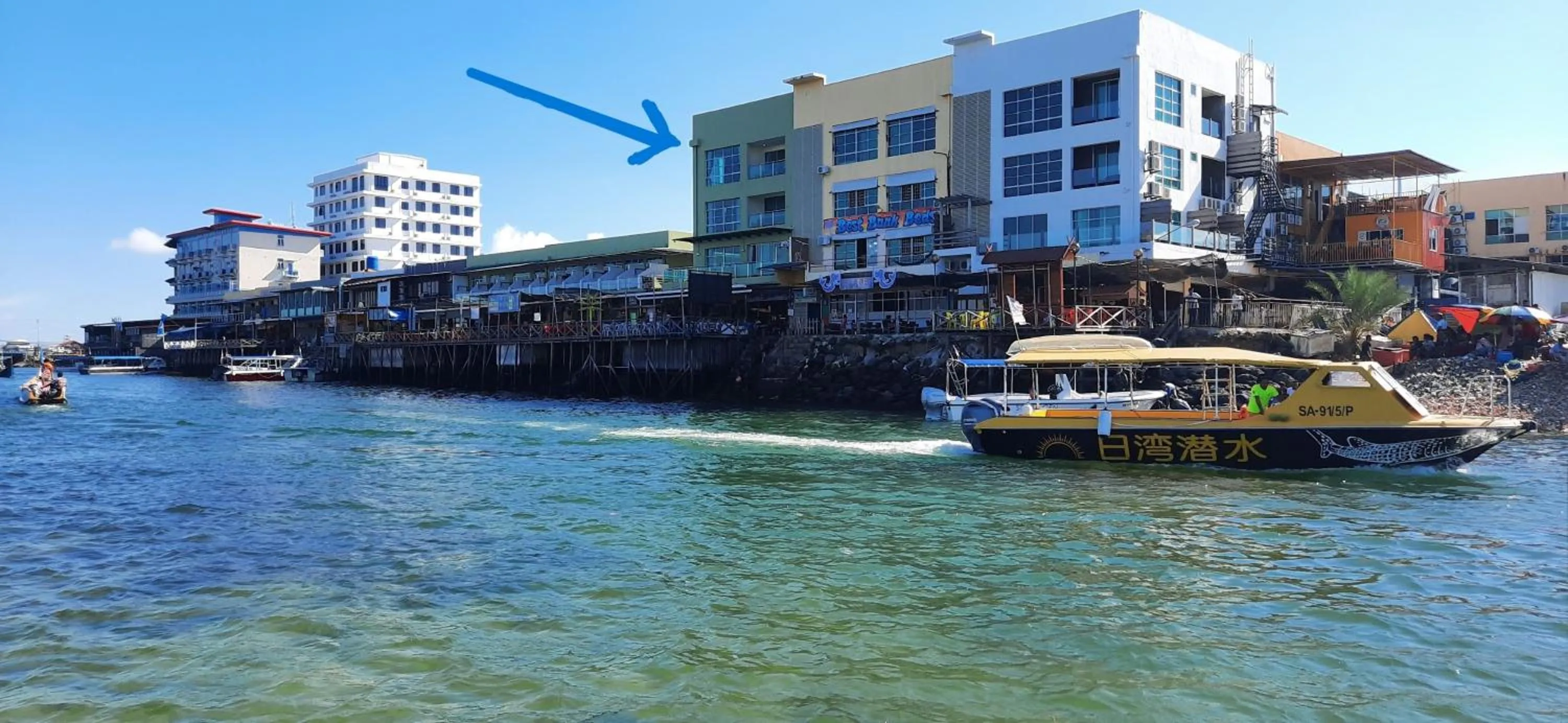 Property building in Sipadan Inn Service Apartments Semporna