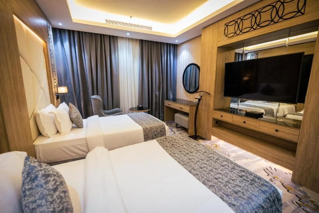 Bed in Mirnian Hotel