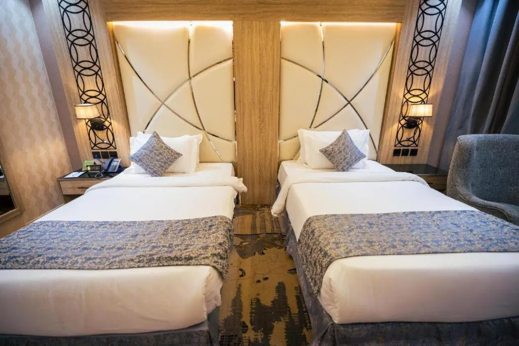 Bed in Mirnian Hotel