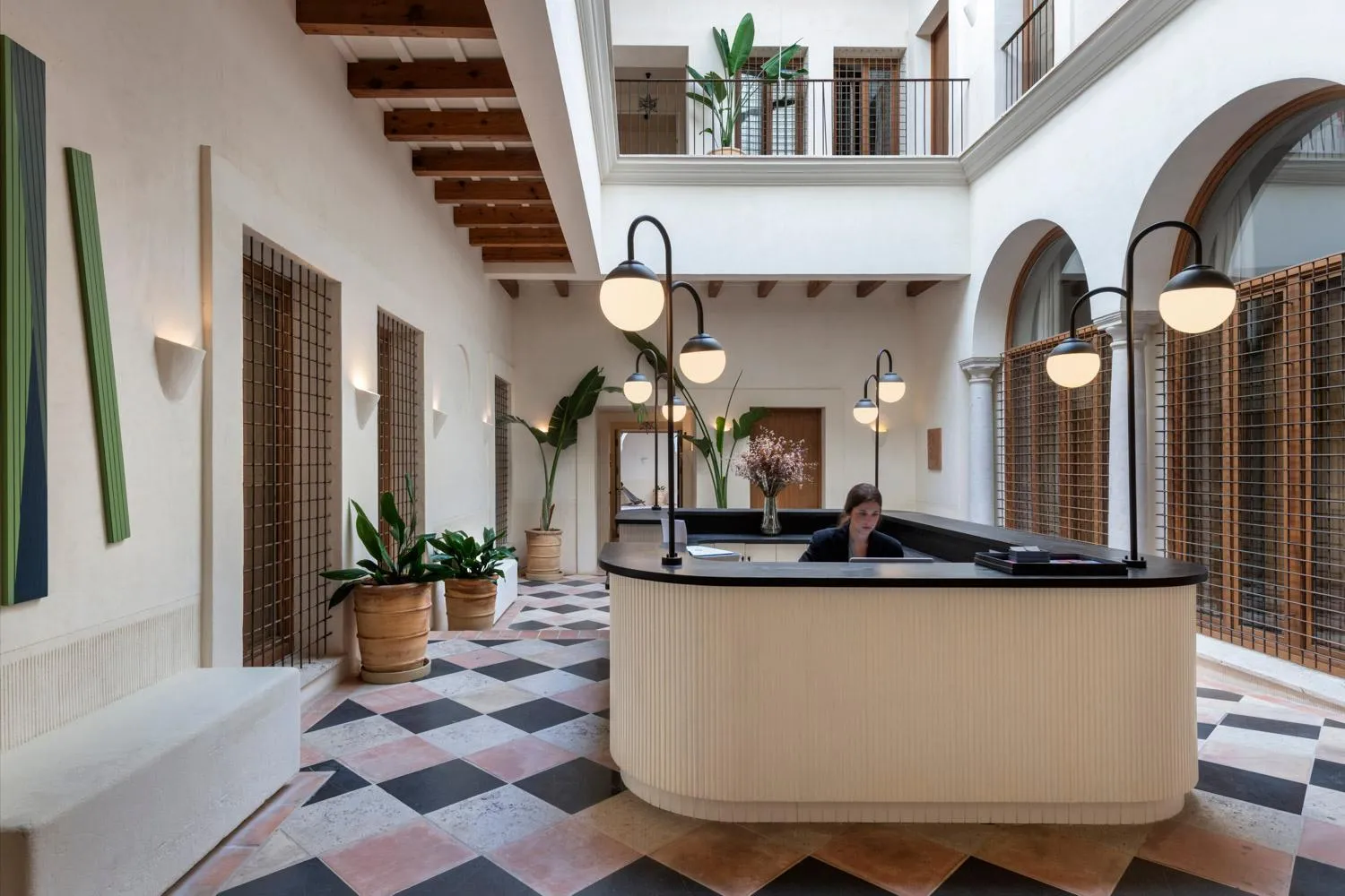 Lobby or reception in Casa del Rey Sabio