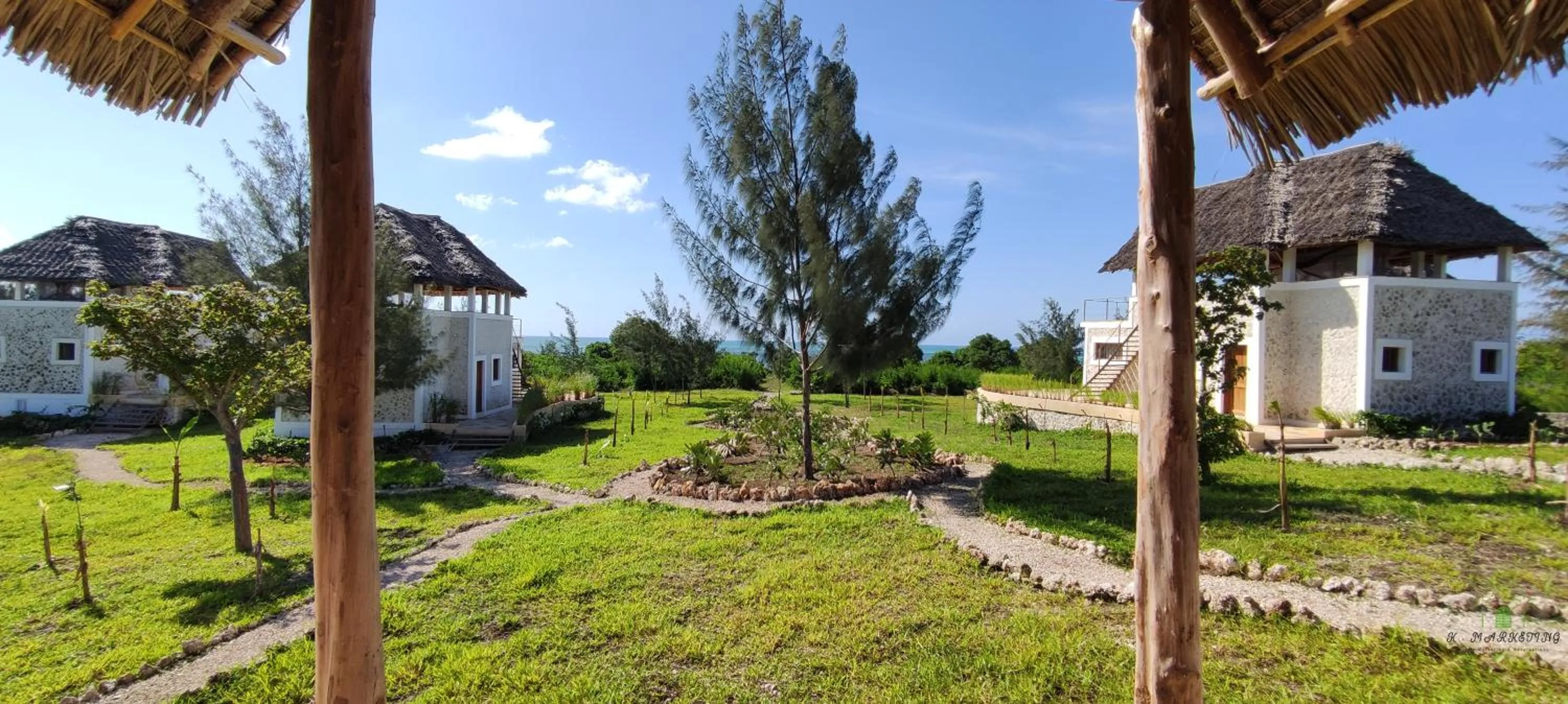 Property building in Amani Villas Nature Retreat
