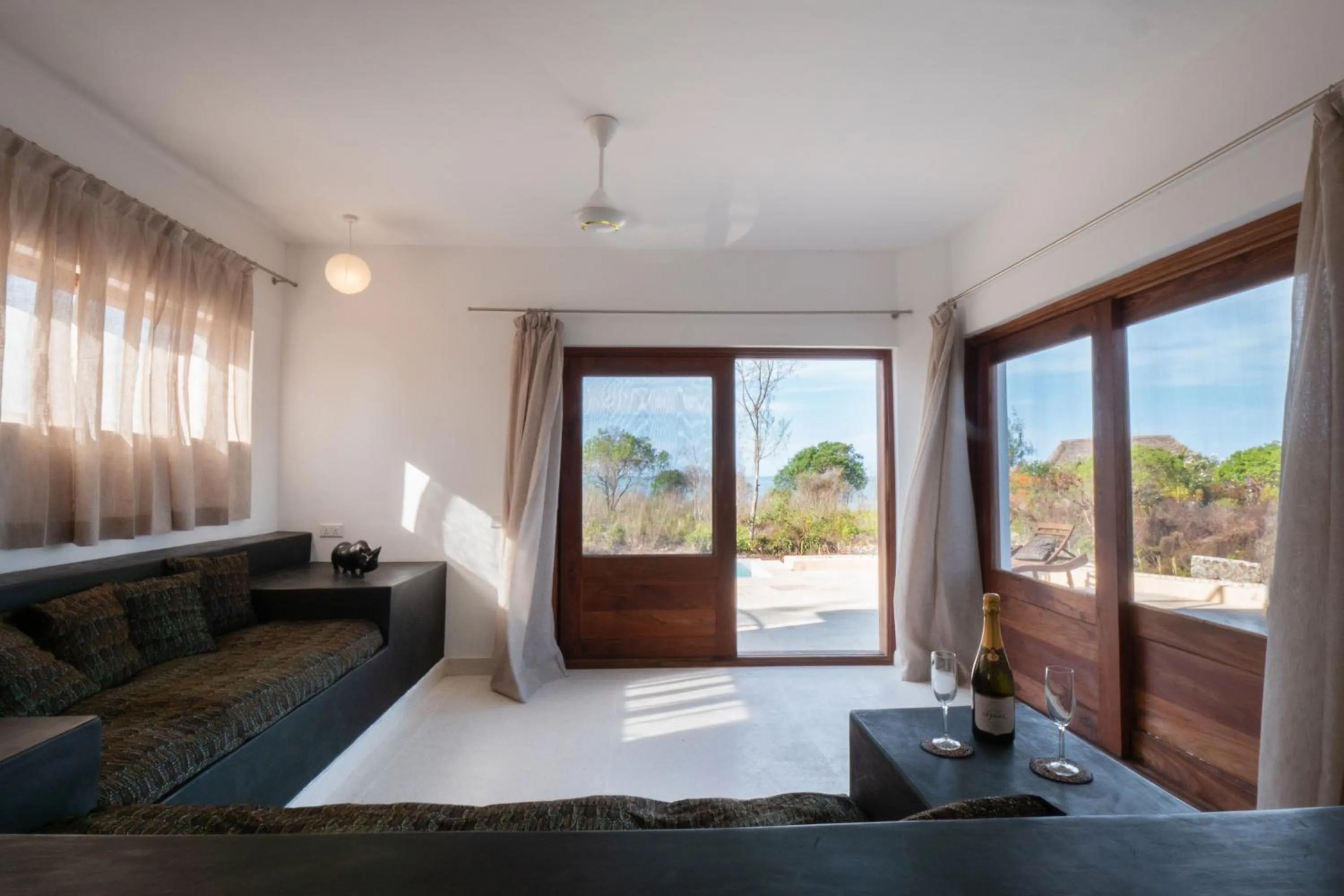View (from property/room), Bed in Amani Villas Nature Retreat