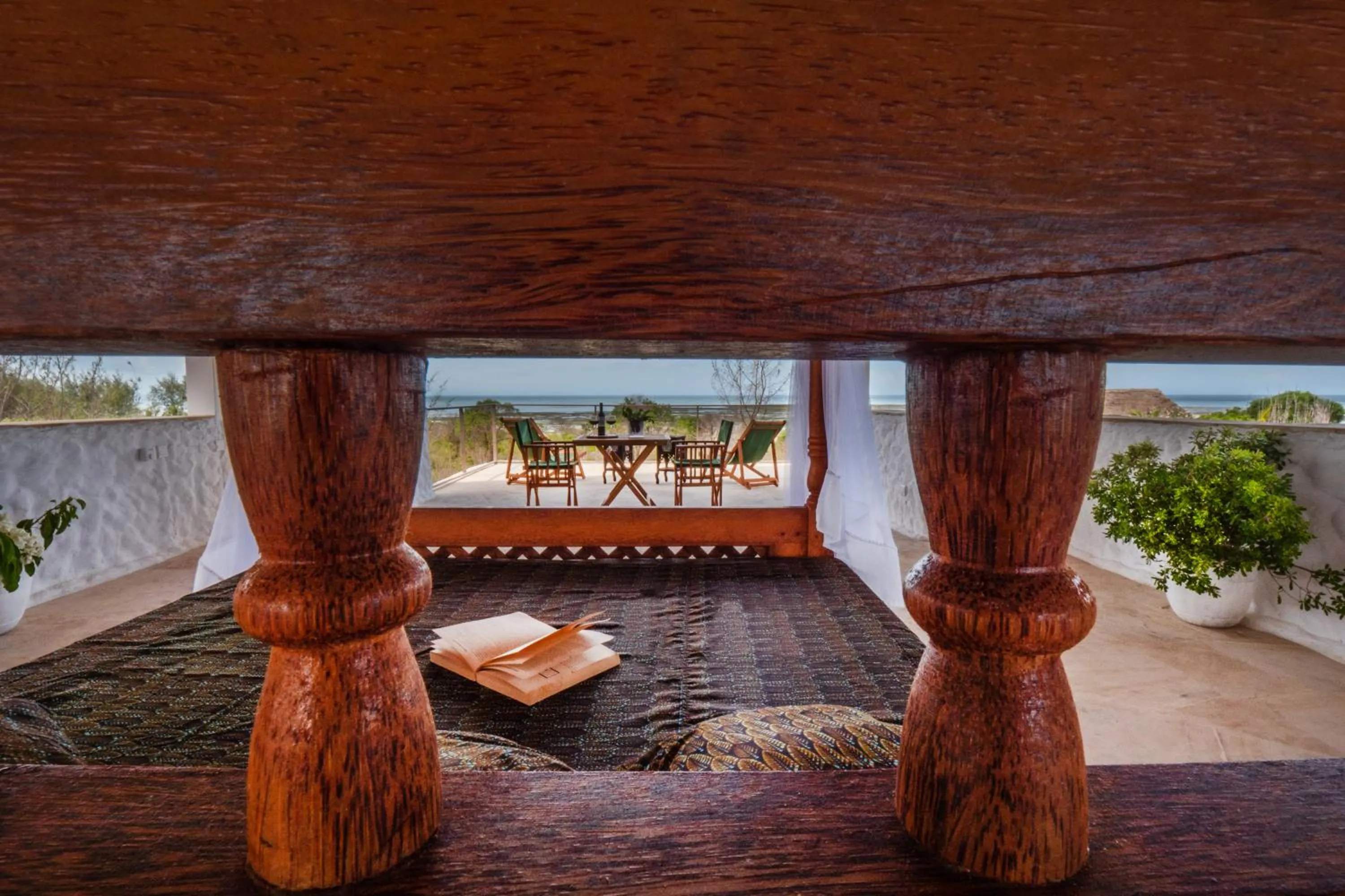 Balcony/Terrace in Amani Villas Nature Retreat