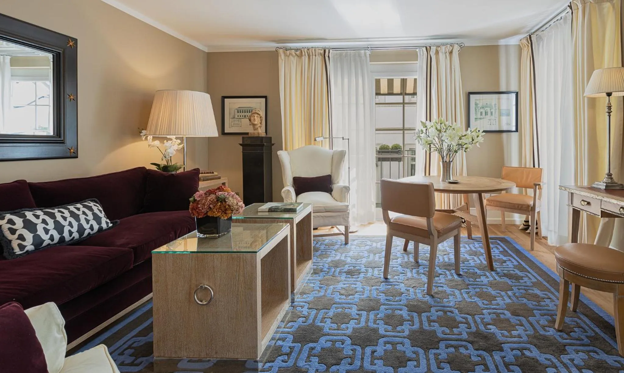 Living room in House of Hütter- Heidelberg Suites Boutique