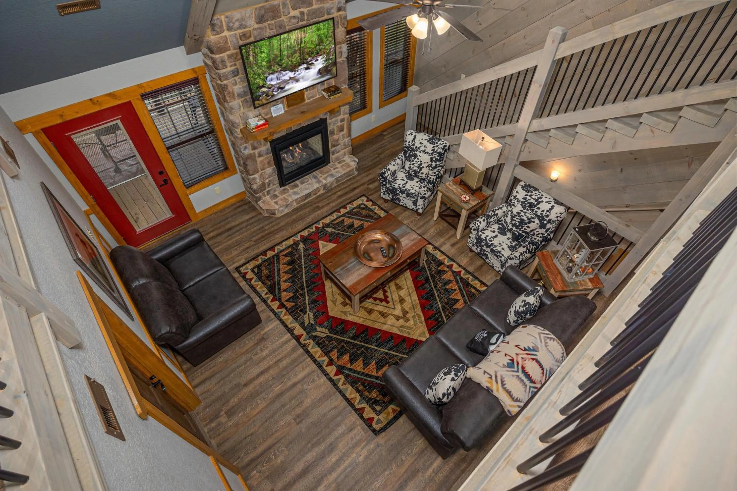 Mountain Sunrise Pool Cottage chalet