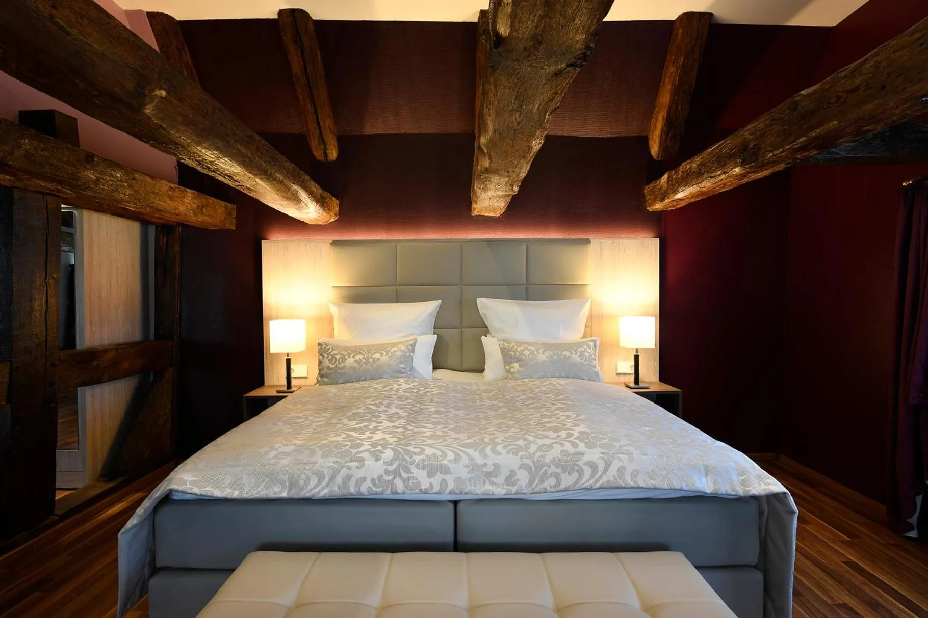 Photo of the whole room, Bed in Hotel Marktkieker