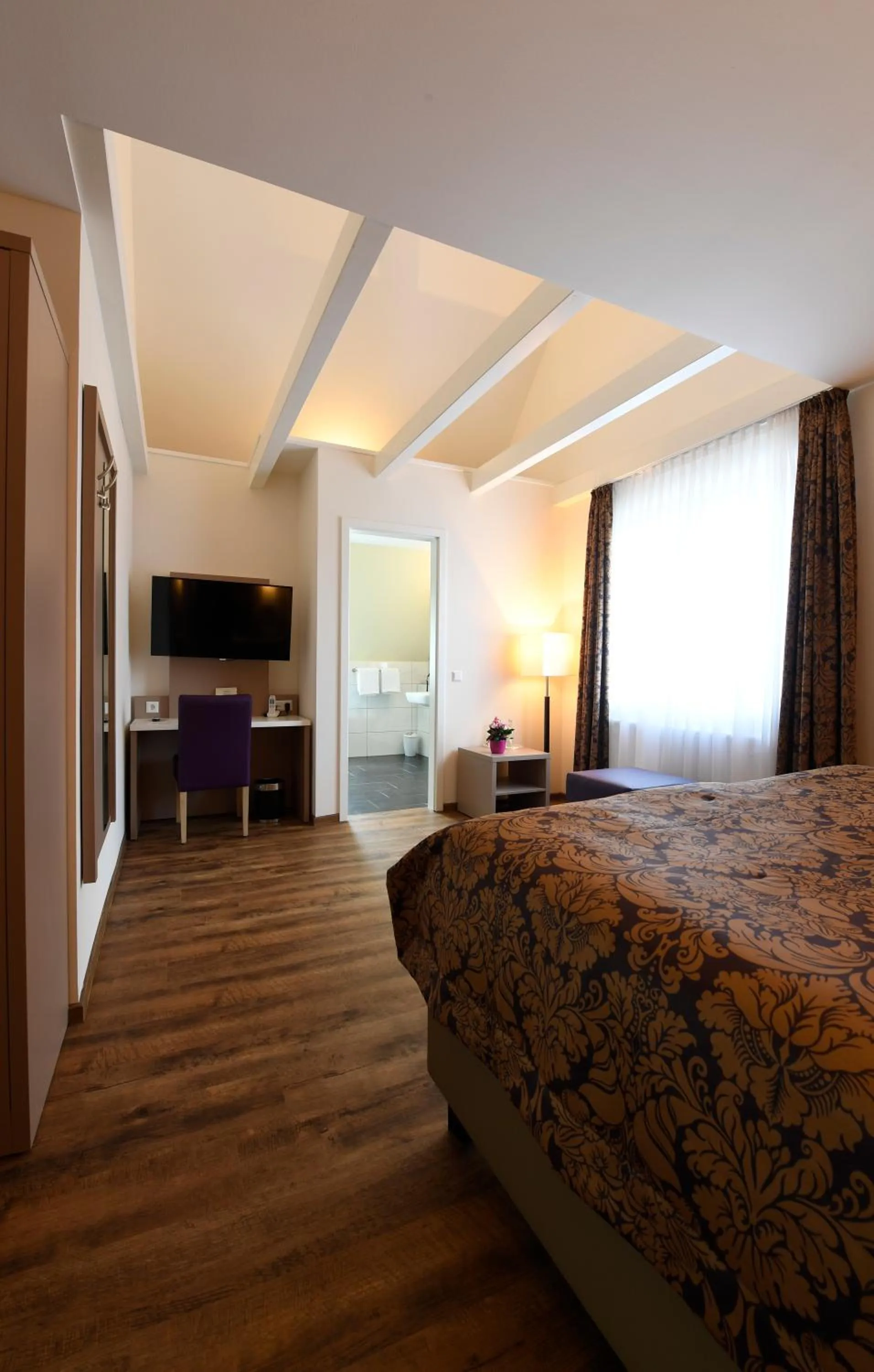 Photo of the whole room, Bed in Hotel Marktkieker