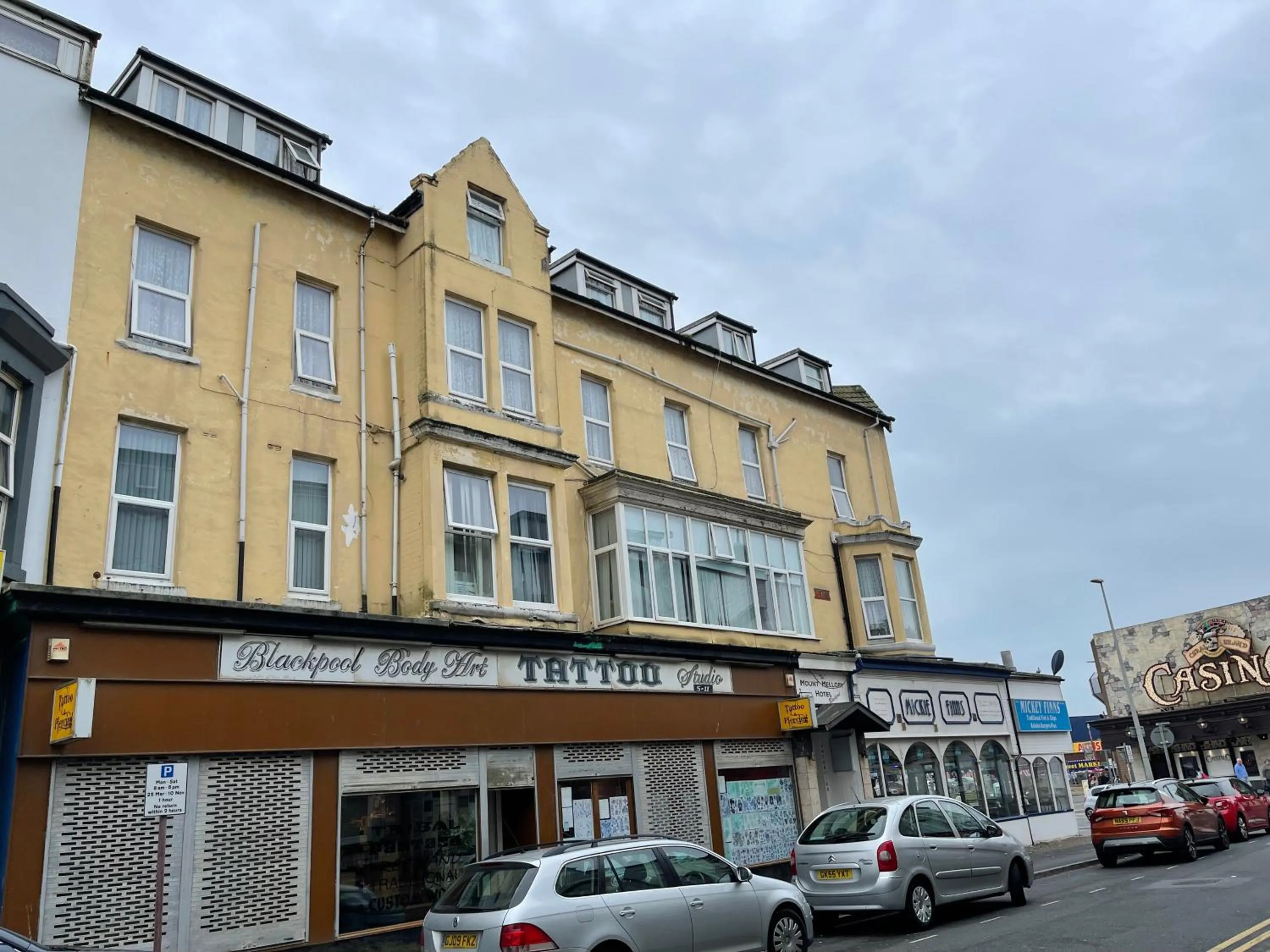 Property building in Mellory hotel