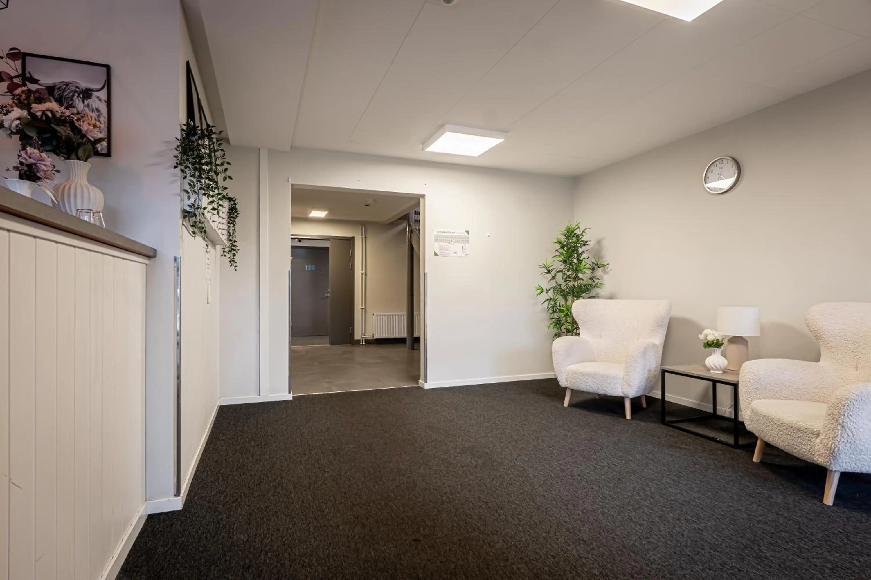Lobby or reception in Uppsala Hotel Apartments