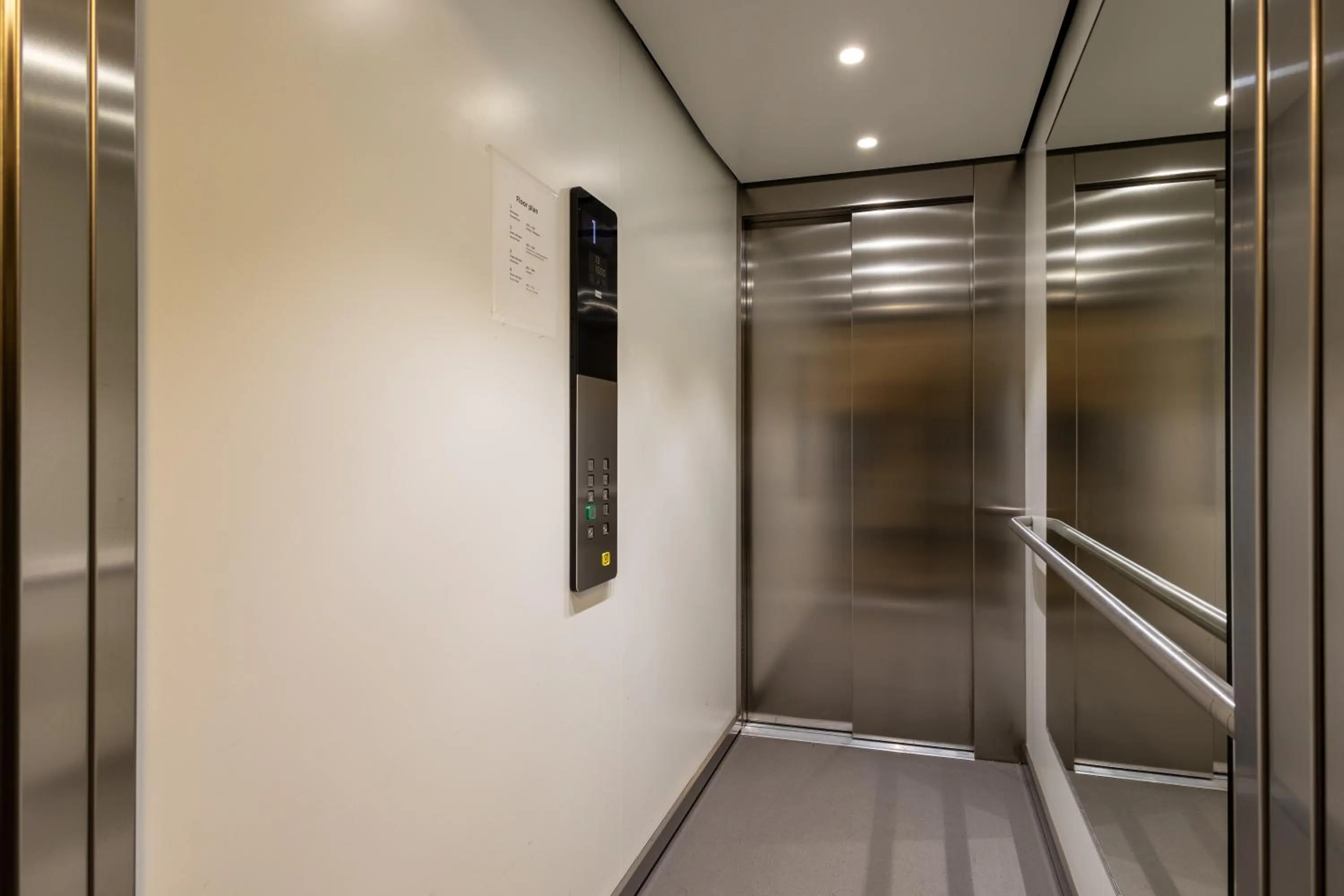 elevator in Uppsala Hotel Apartments