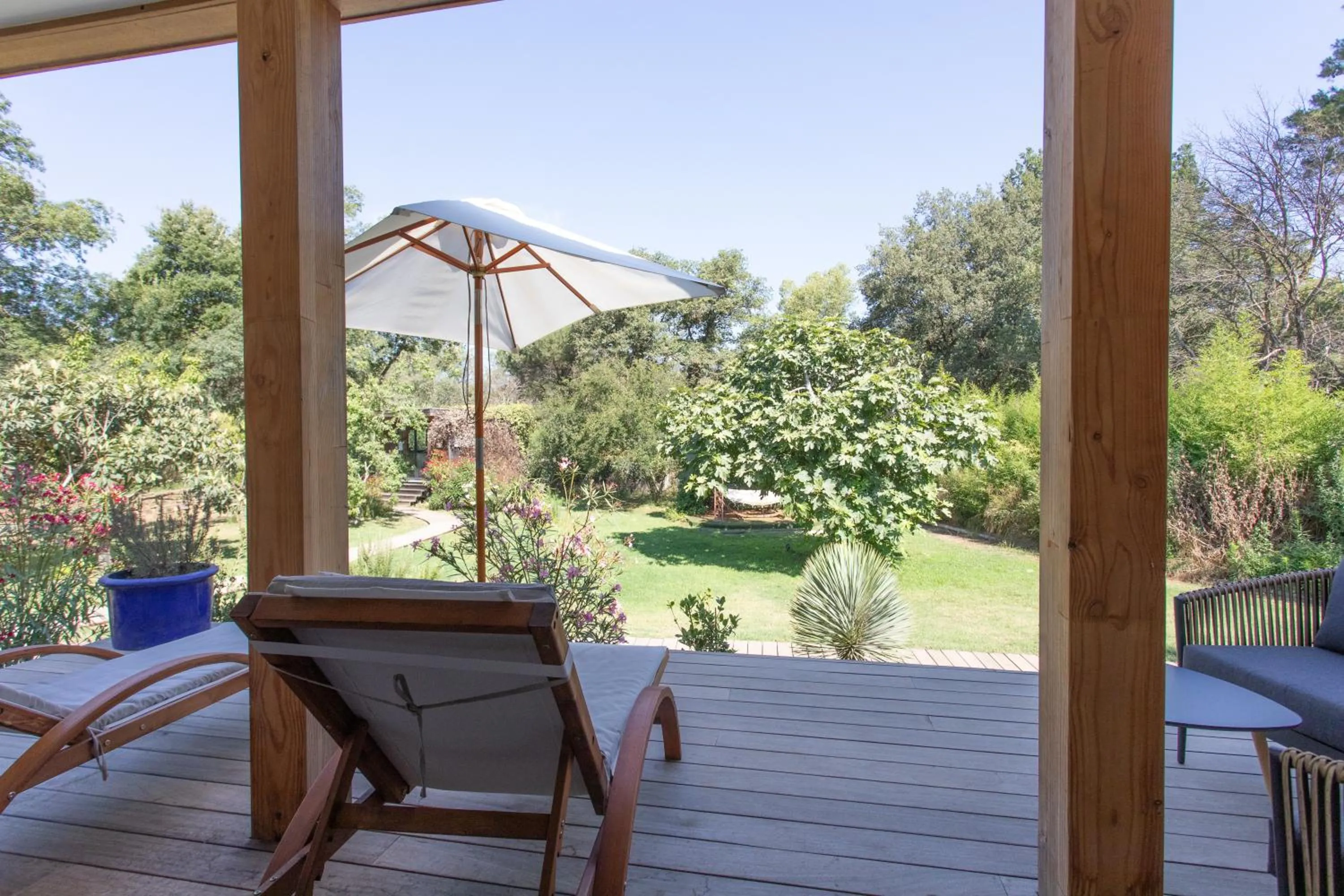 View (from property/room) in Hotel Le Verger Maelvi