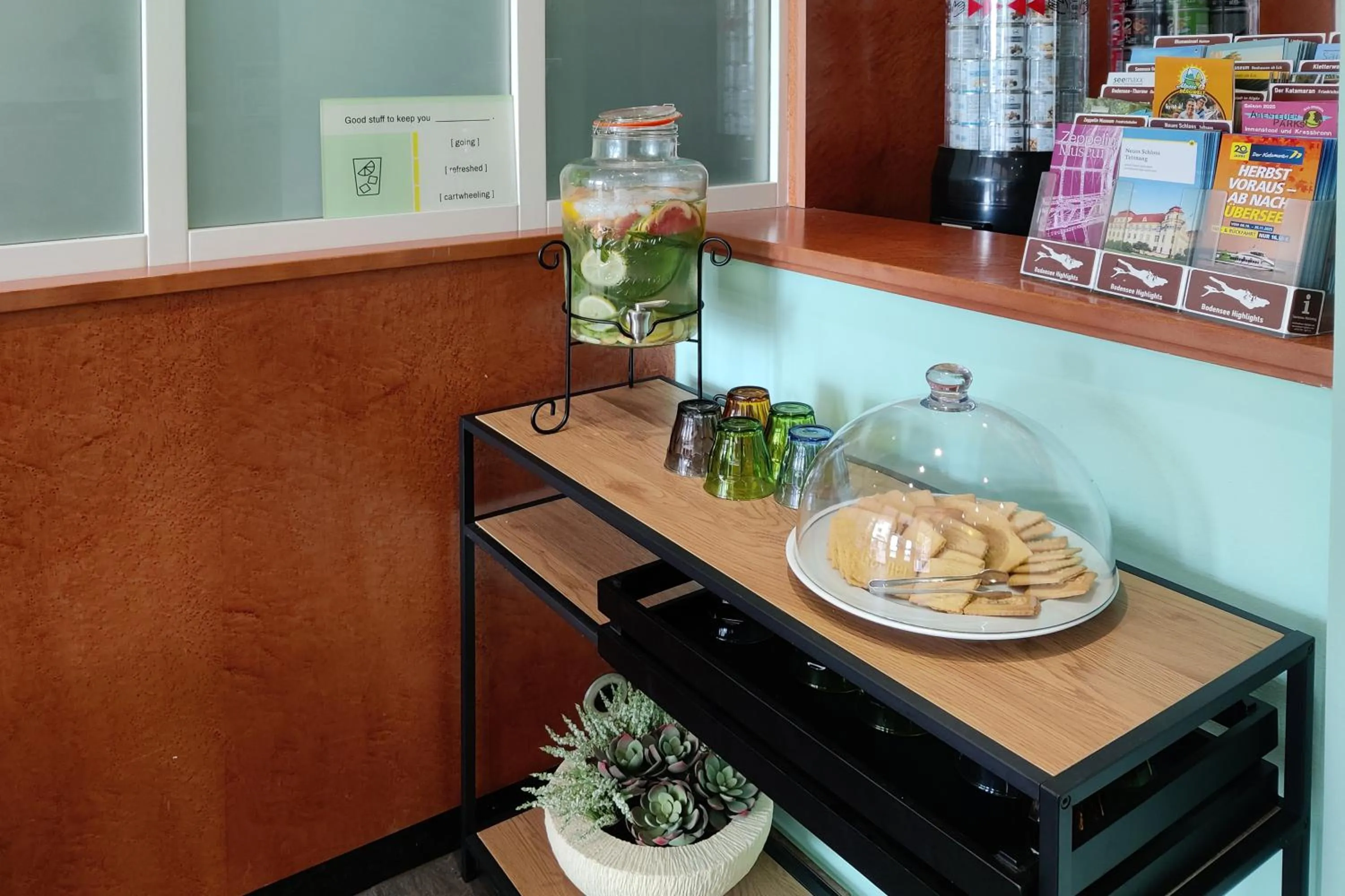 Lobby or reception in Select Hotel Friedrichshafen