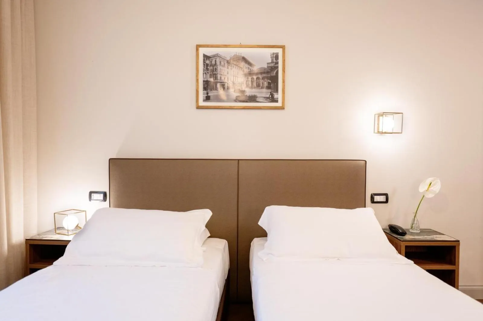 Bed in Porta Altinia Suites