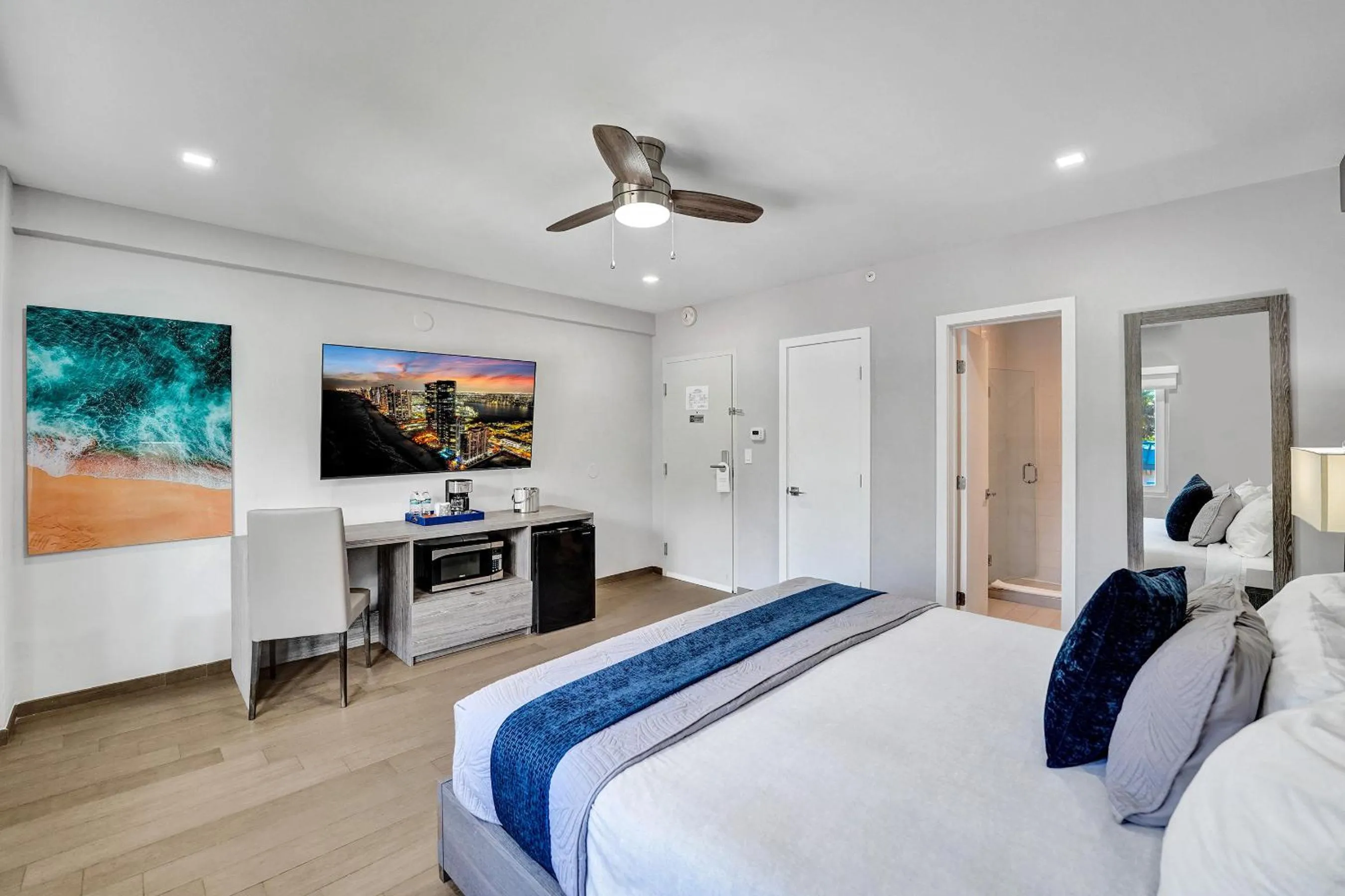 Bed in Hotel Sheldon