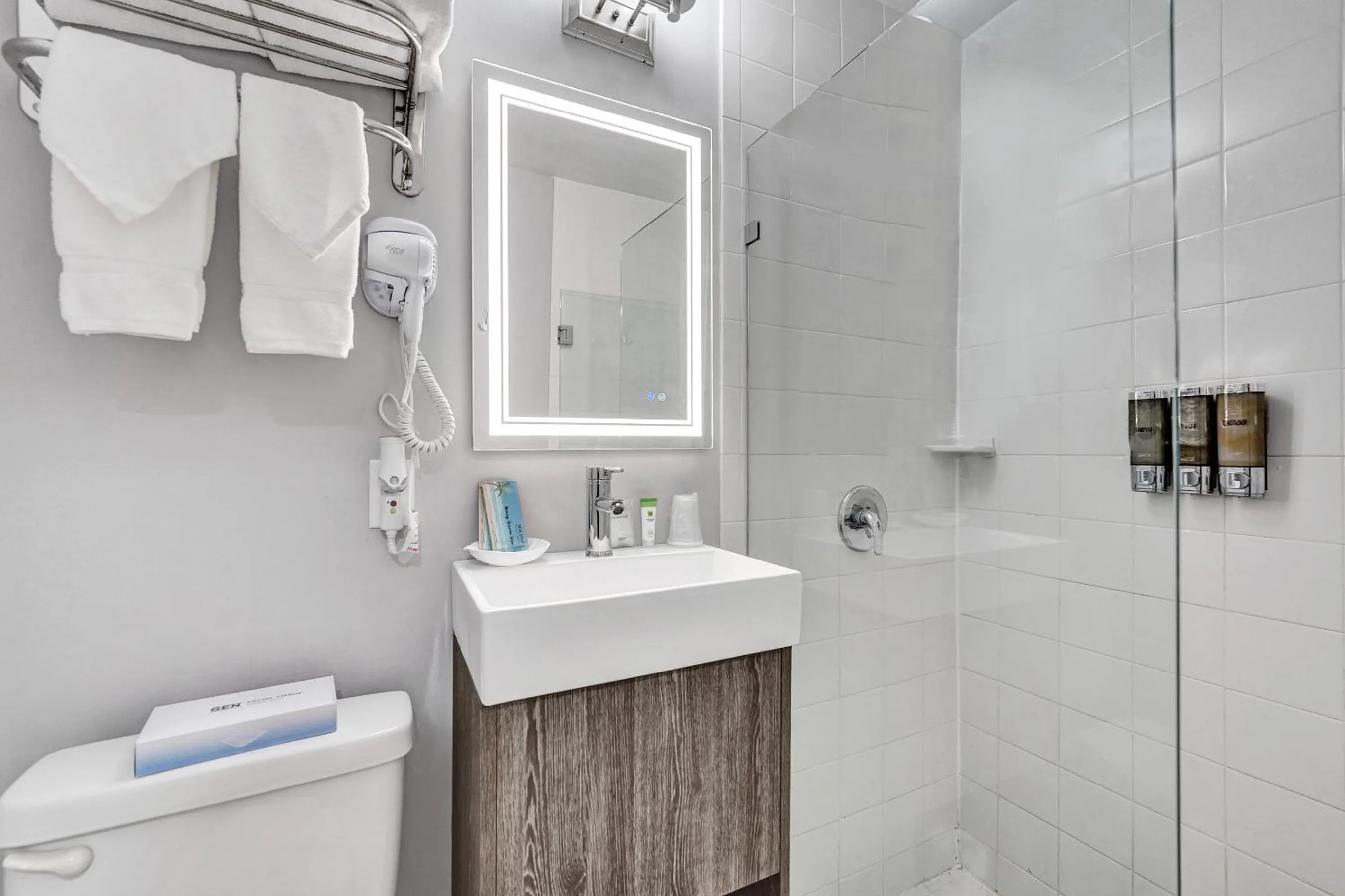 Shower in Hotel Sheldon