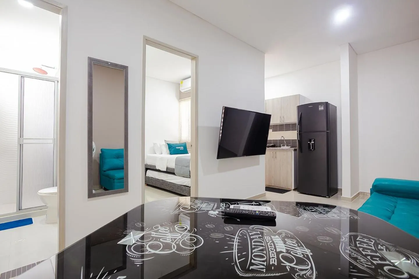 Living room in Montepinares Apartaestudios