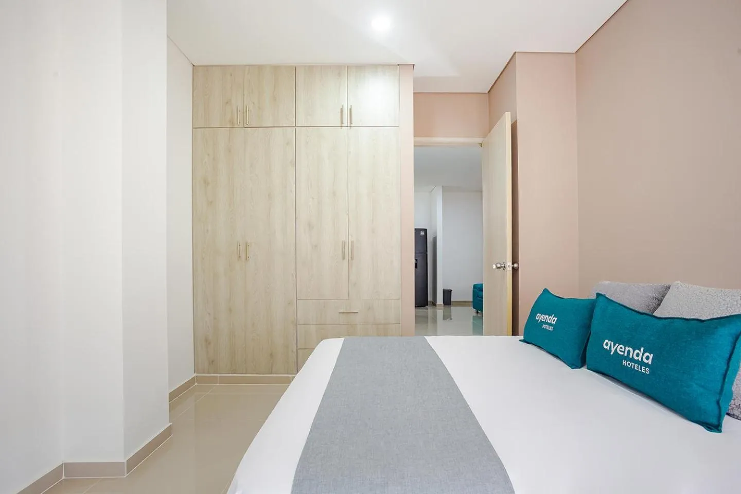 Bedroom, Bed in Montepinares Apartaestudios