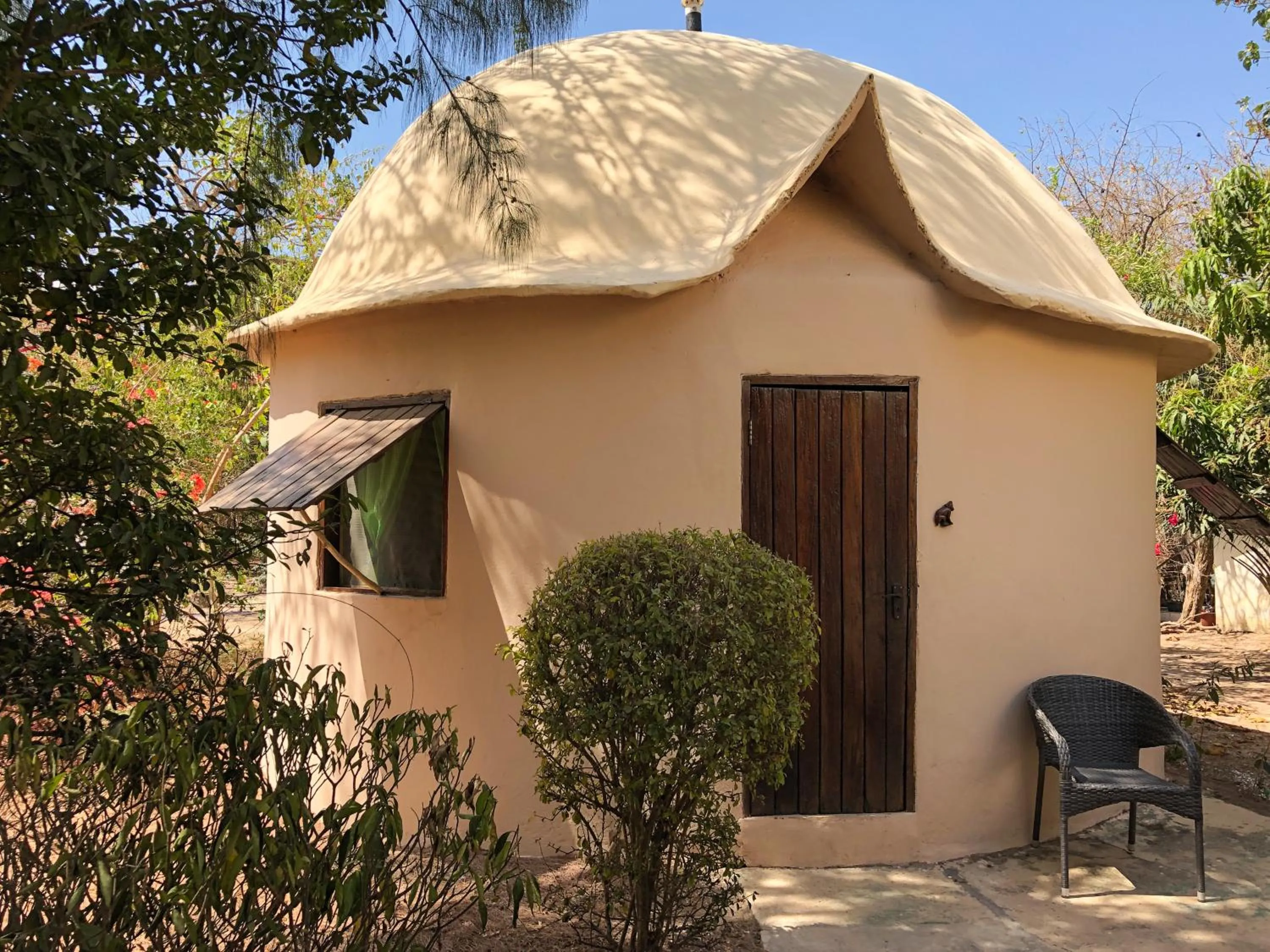 Property building in Footsteps Eco-Lodge