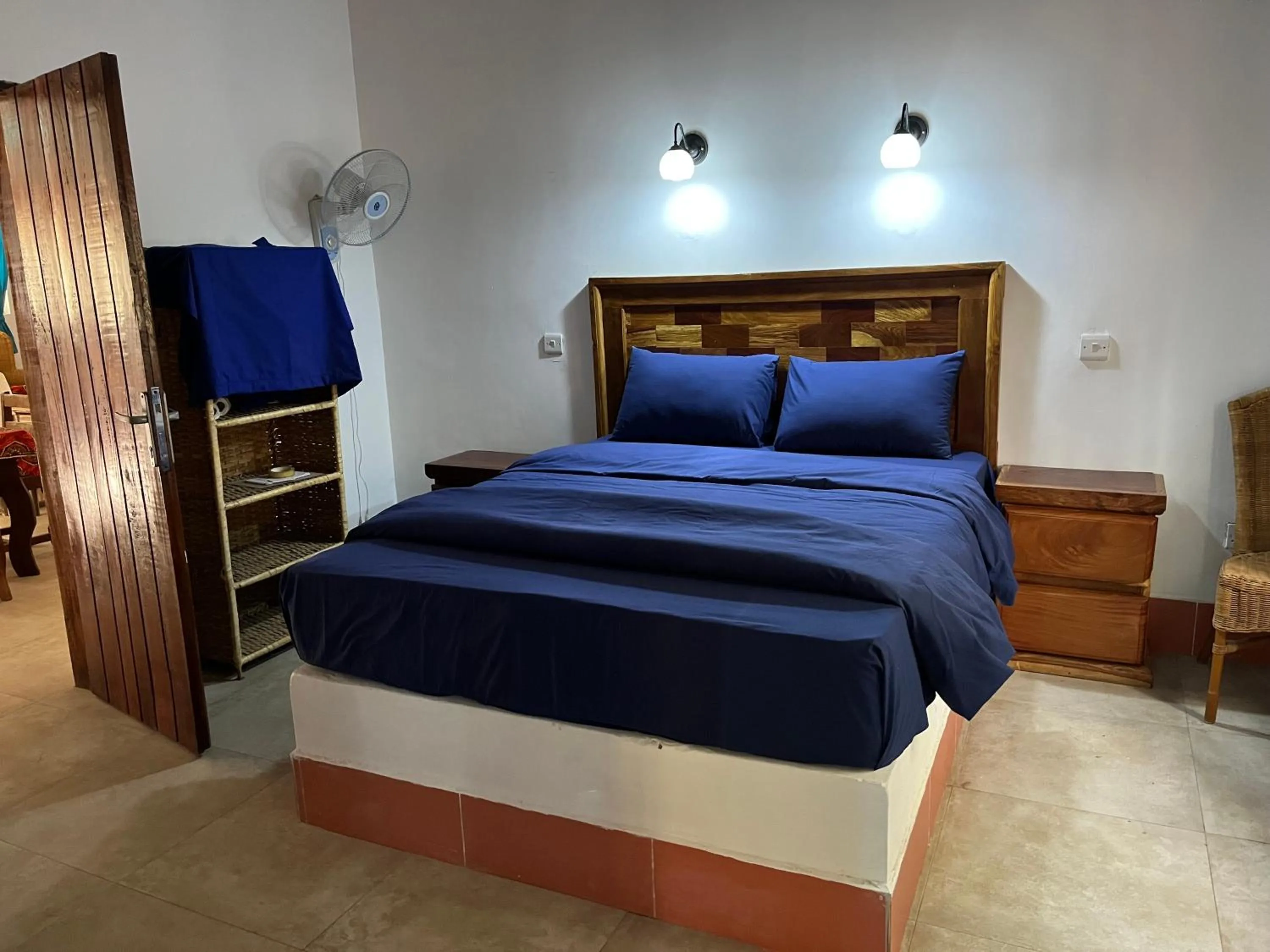 Bedroom, Bed in Footsteps Eco-Lodge