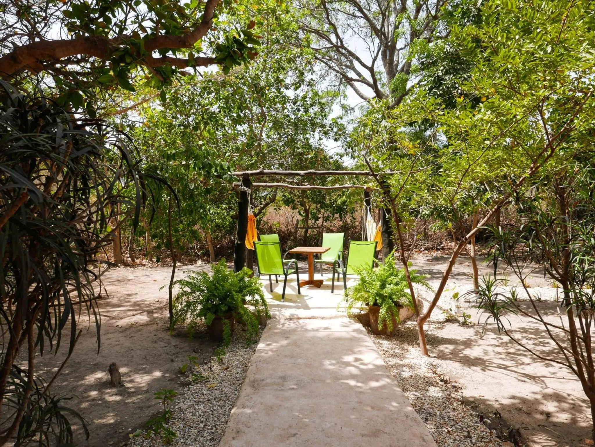 Property building in Footsteps Eco-Lodge