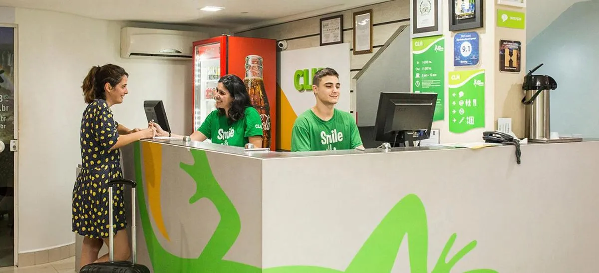 Lobby or reception in CLH Suítes Foz do Iguaçu