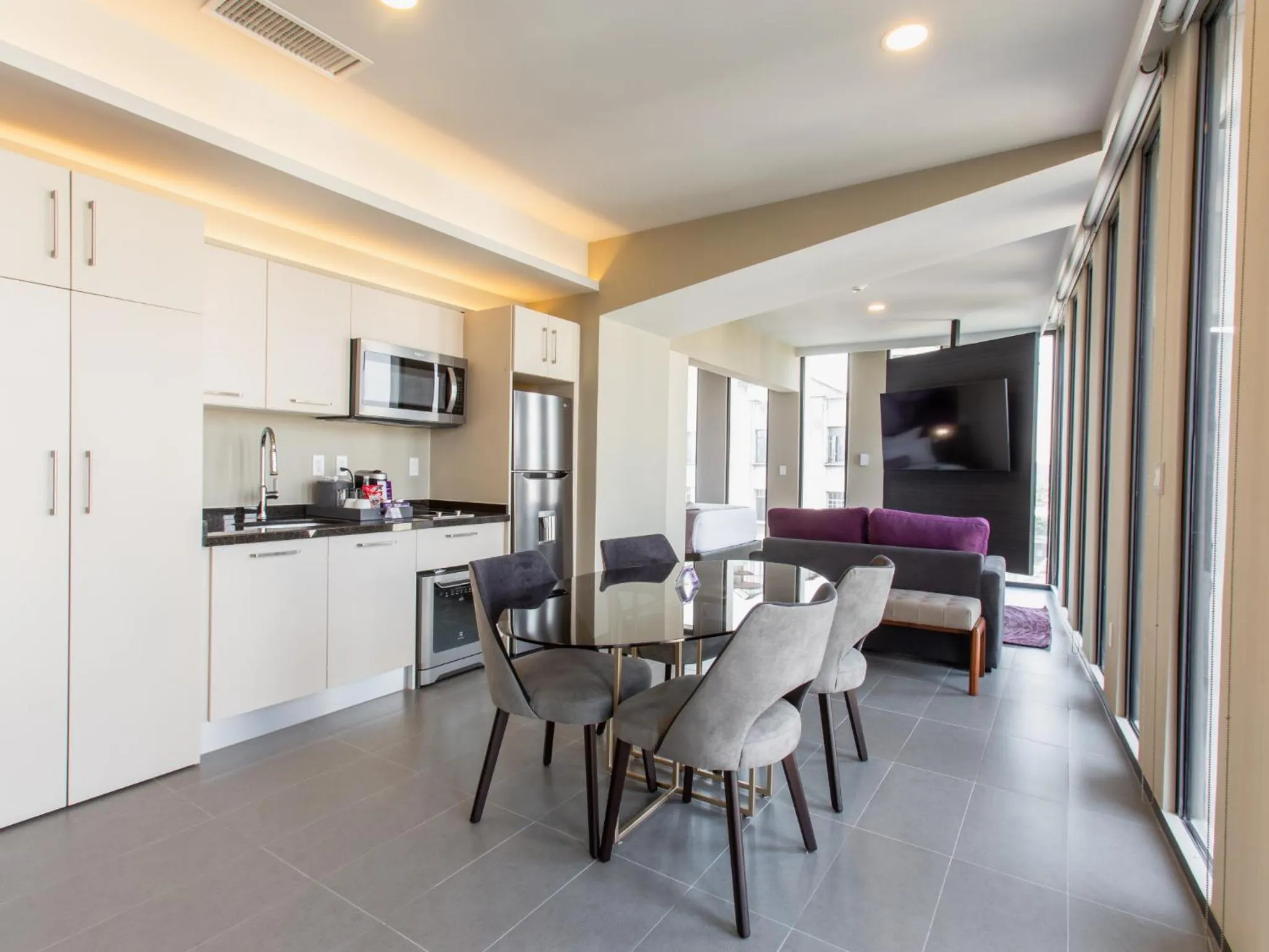 Dining area in HS HOTSSON CDMX Condesa Sur