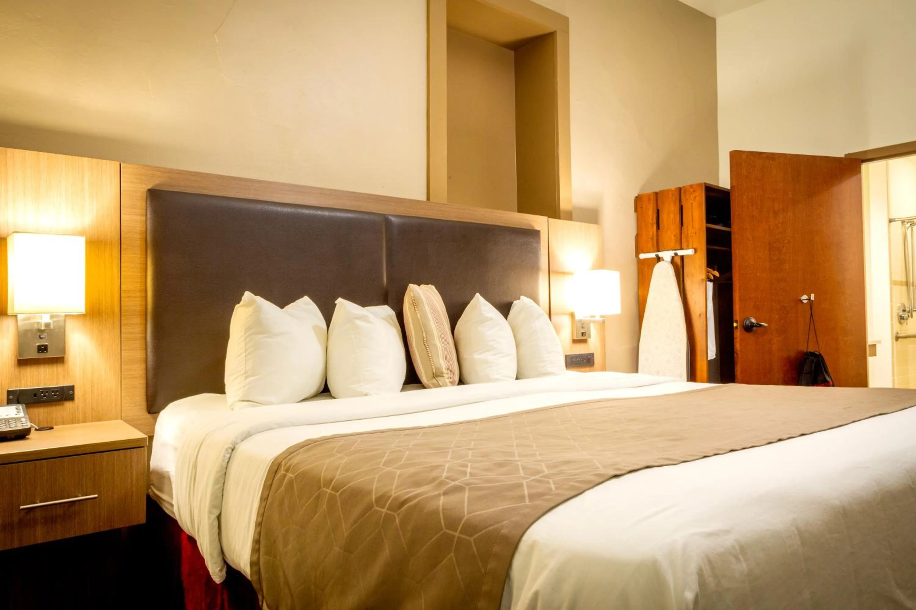 Bed in Historic Hotel Arvon