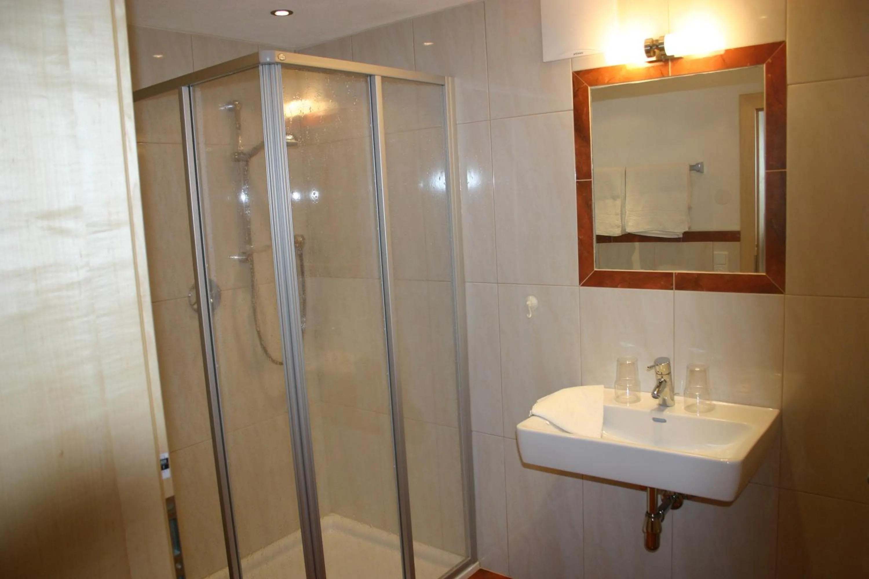 Bathroom in Ferienwohnung Prosch