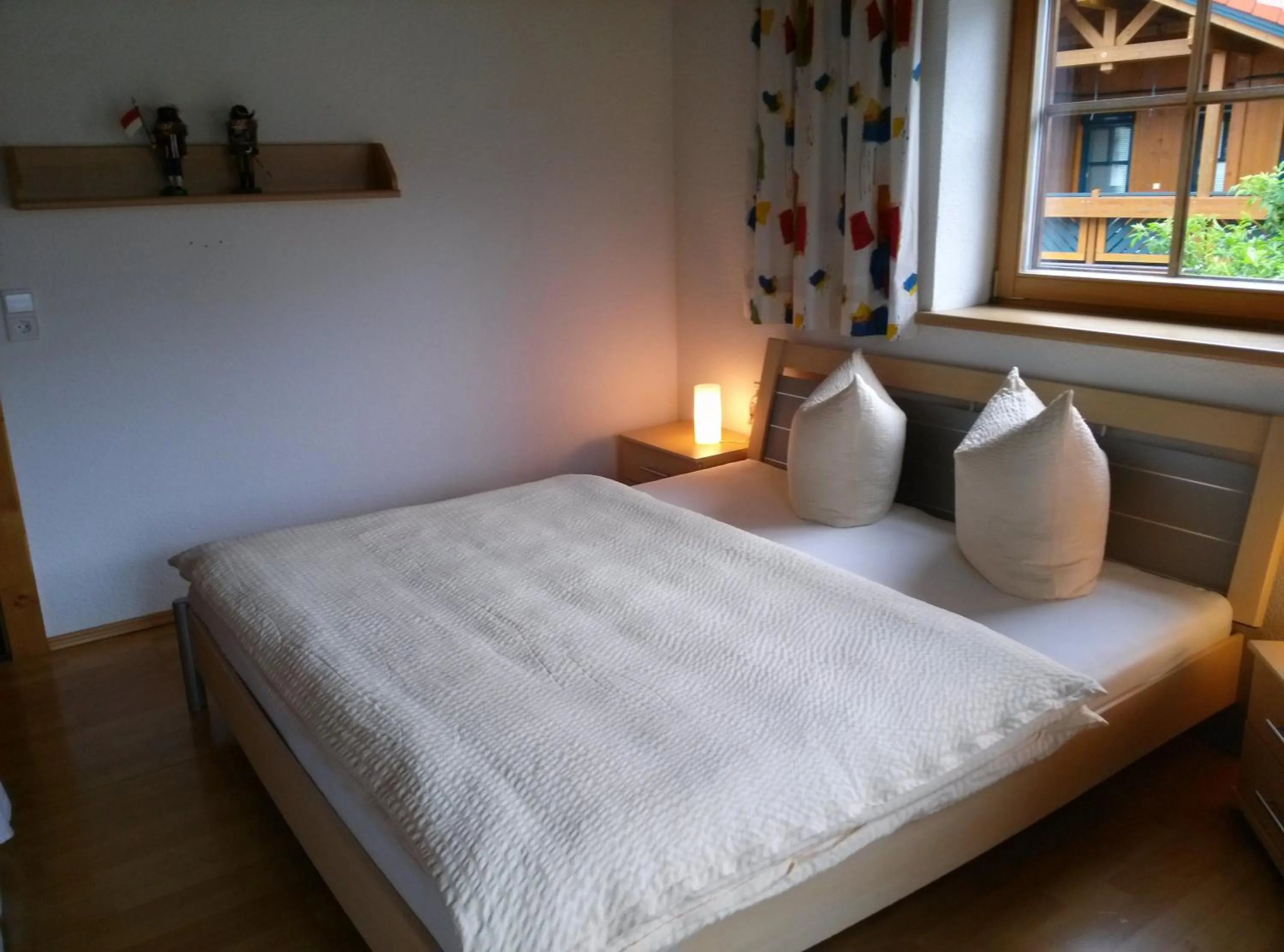 Photo of the whole room, Bed in Ferienwohnung Prosch