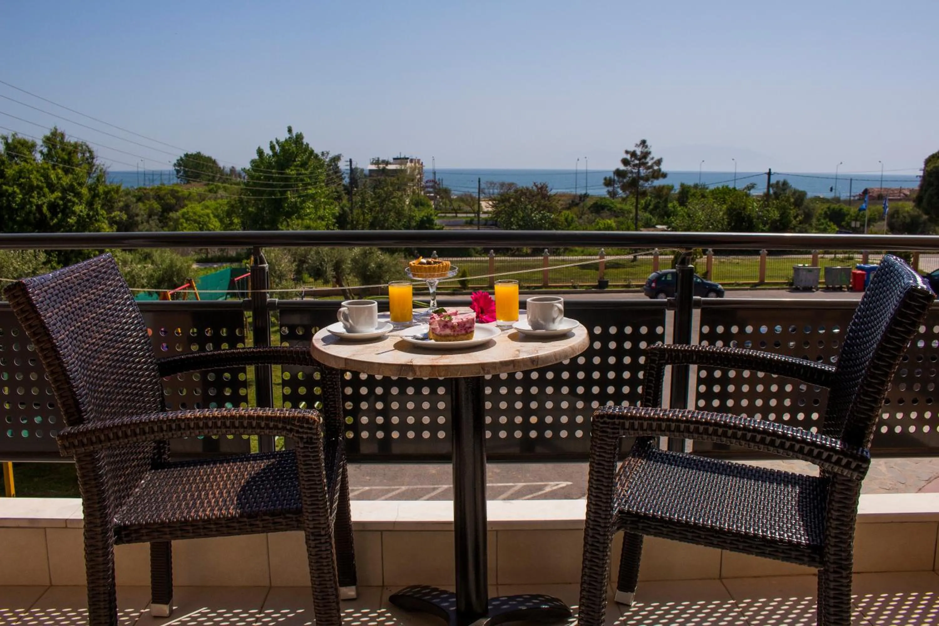 Balcony/Terrace in Thalassa Apart Hotel