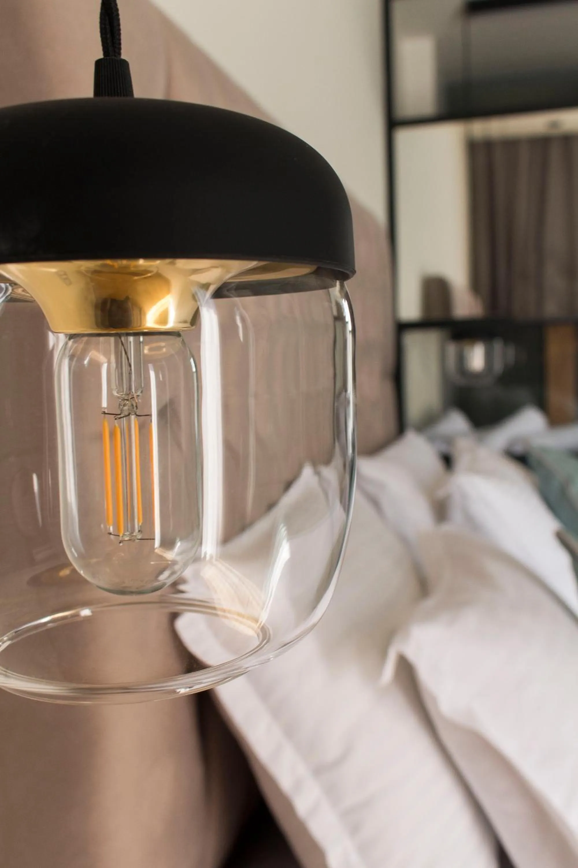 Decorative detail, Bed in Thalassa Apart Hotel