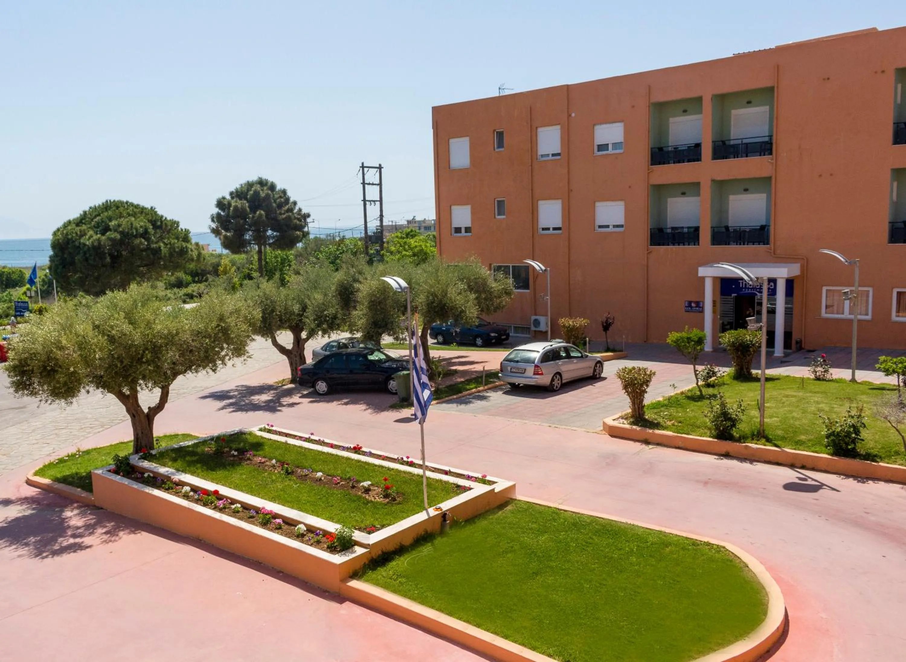 Property building in Thalassa Apart Hotel