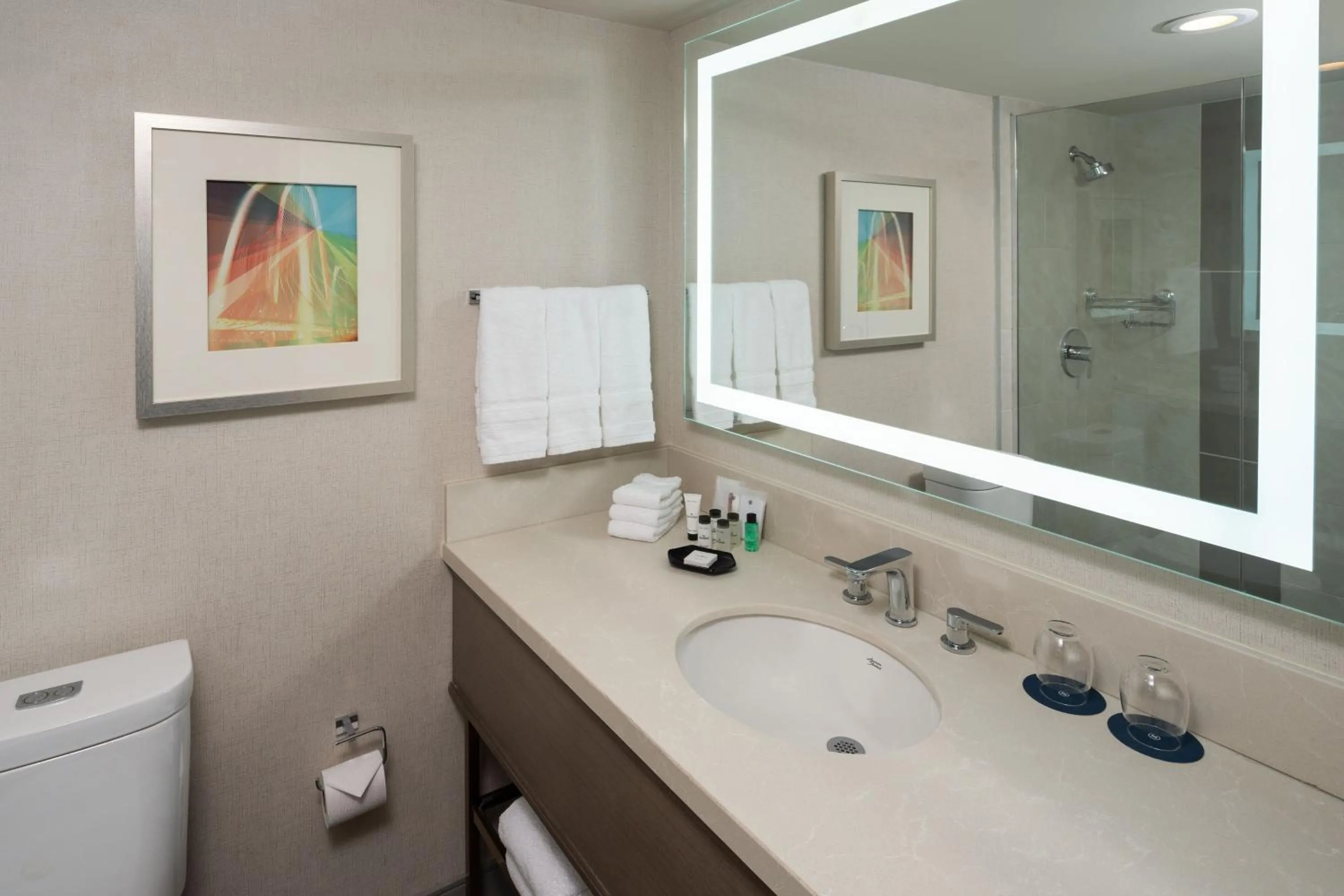 Bathroom in Sheraton Dallas Hotel by the Galleria