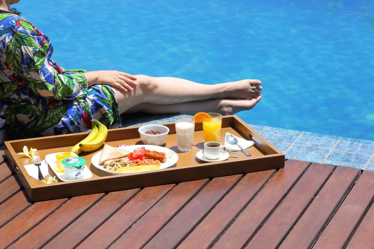 Food and drinks in Moritz Palm Villa