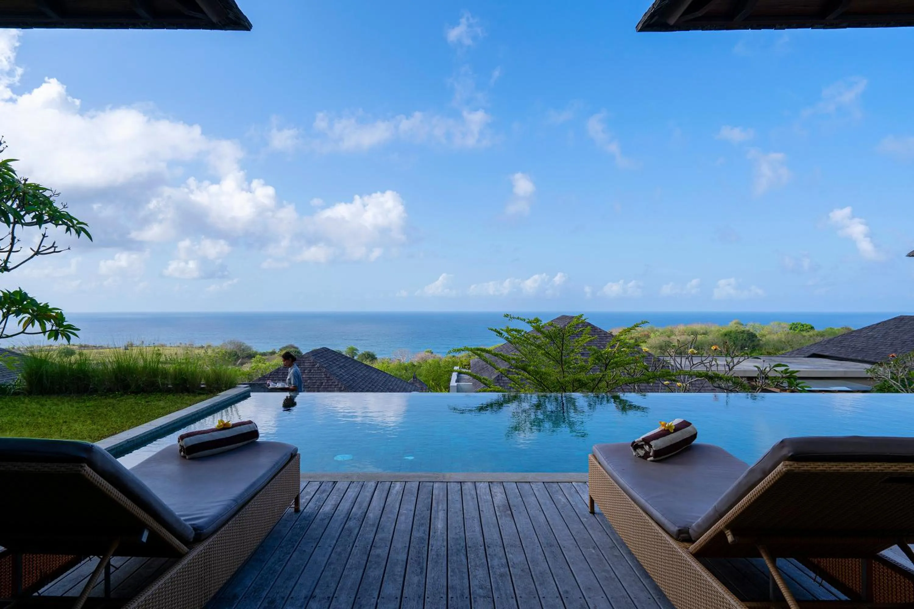 Patio in Moritz Palm Villa