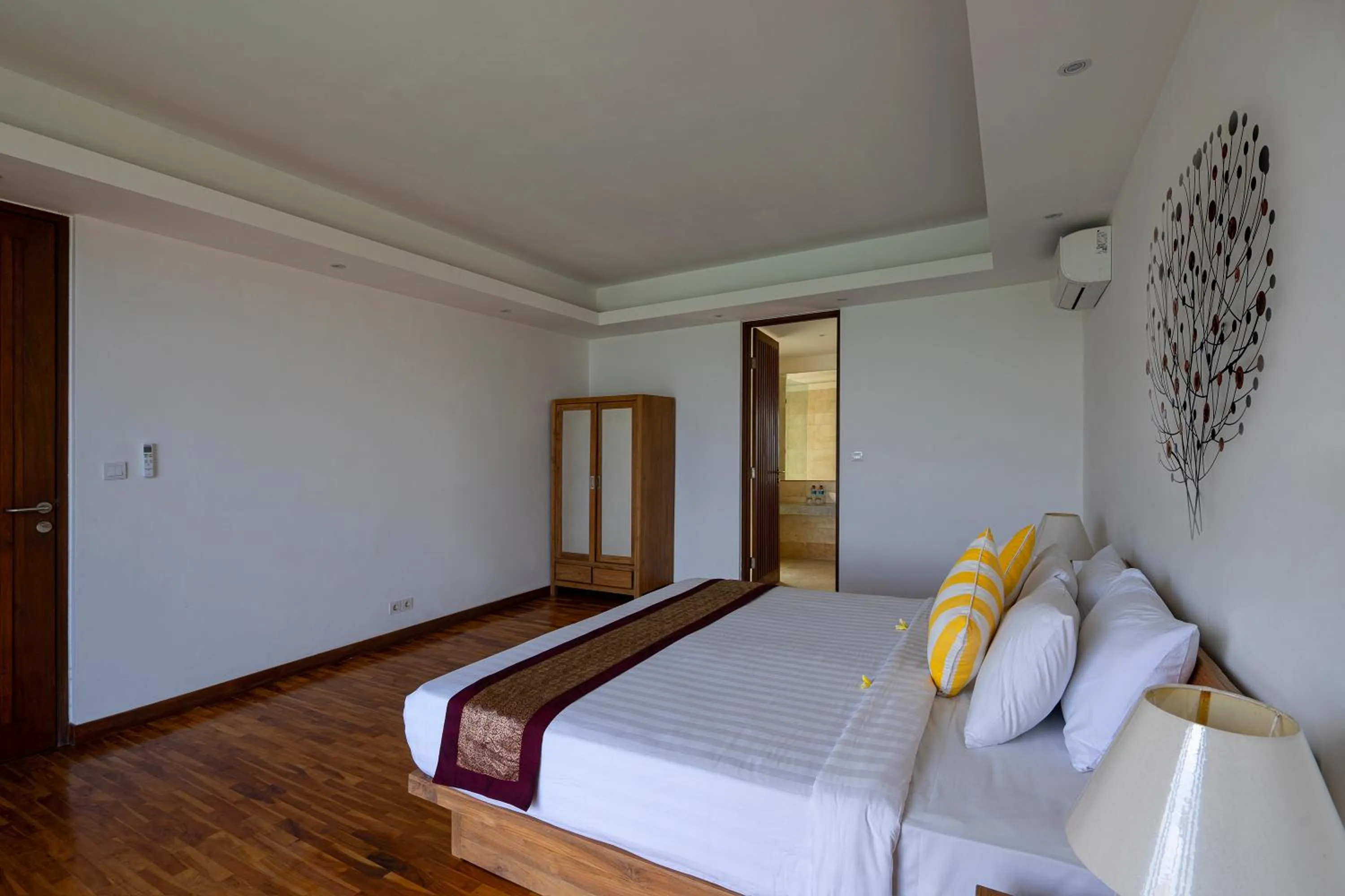 Bed in Moritz Palm Villa