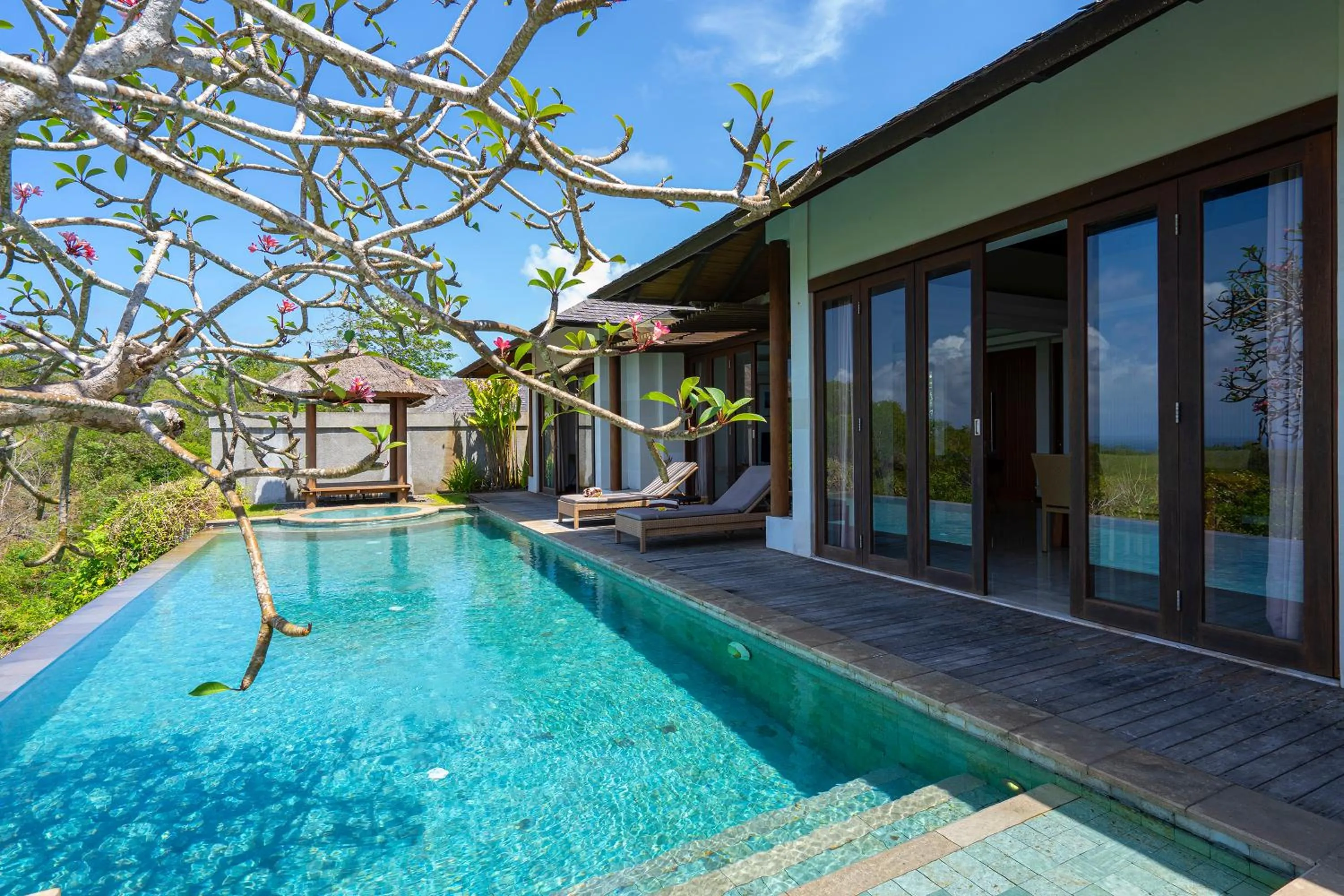 Patio in Moritz Palm Villa