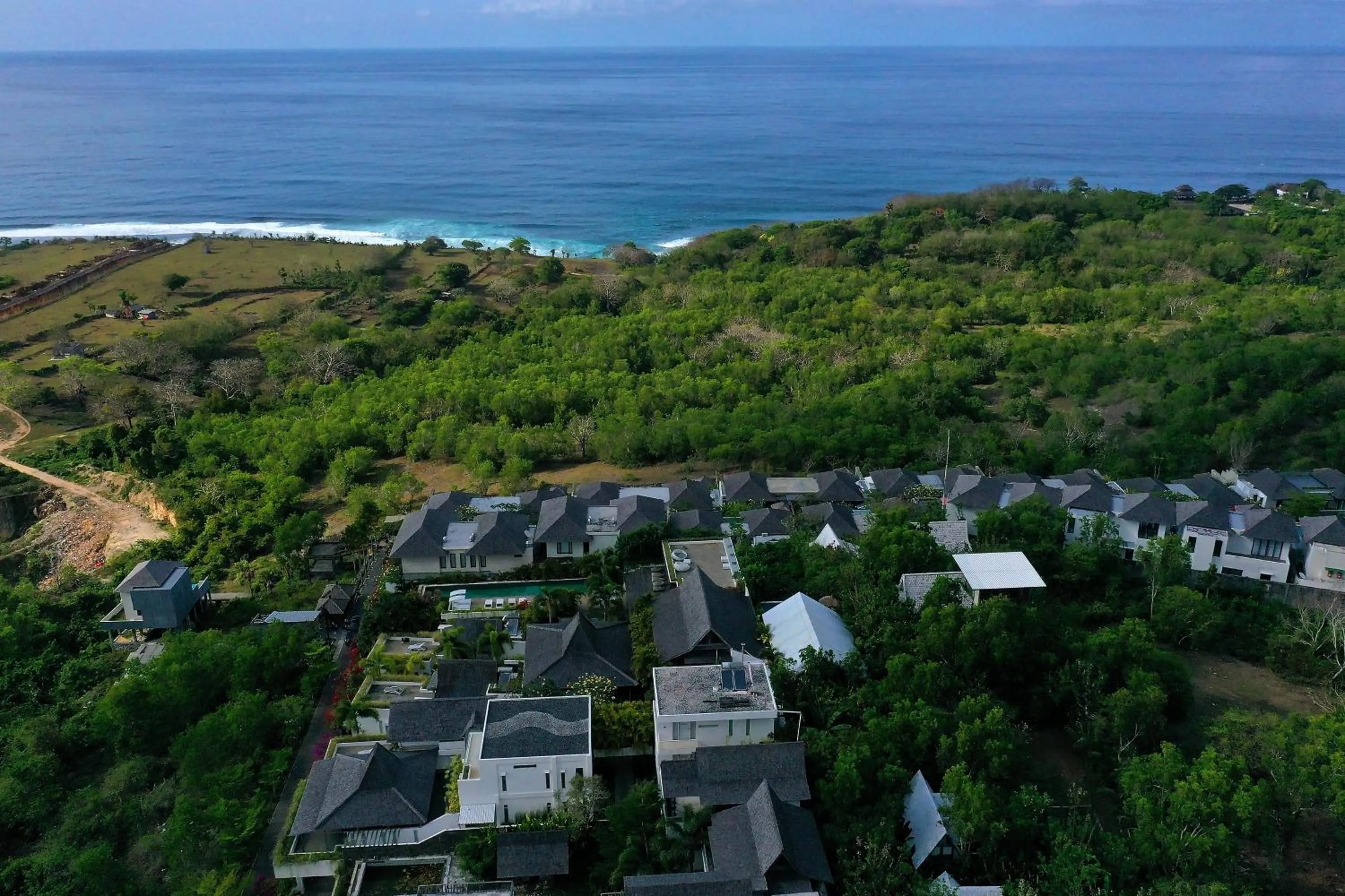 Bird's eye view in Moritz Palm Villa
