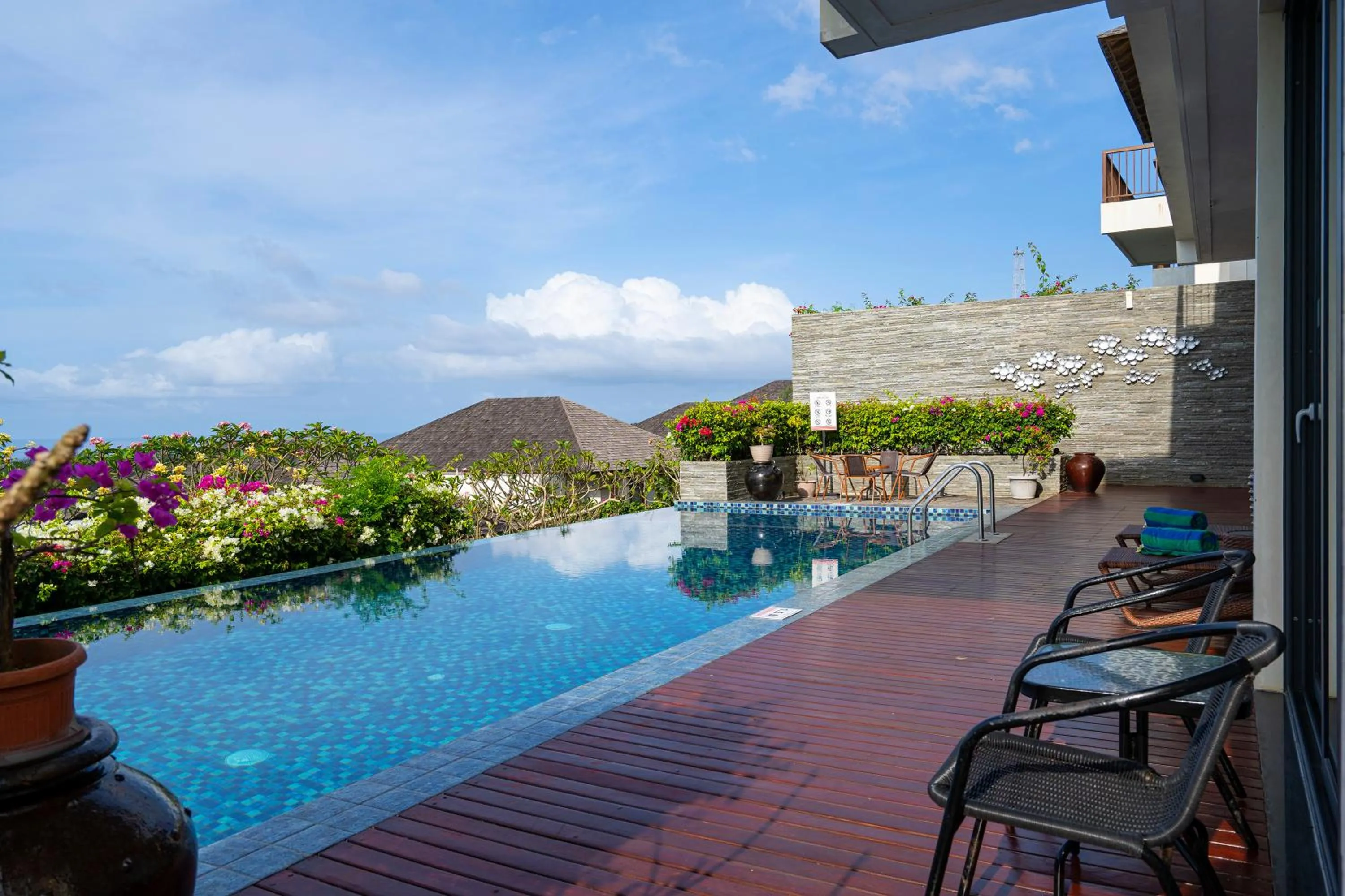 Patio in Moritz Palm Villa