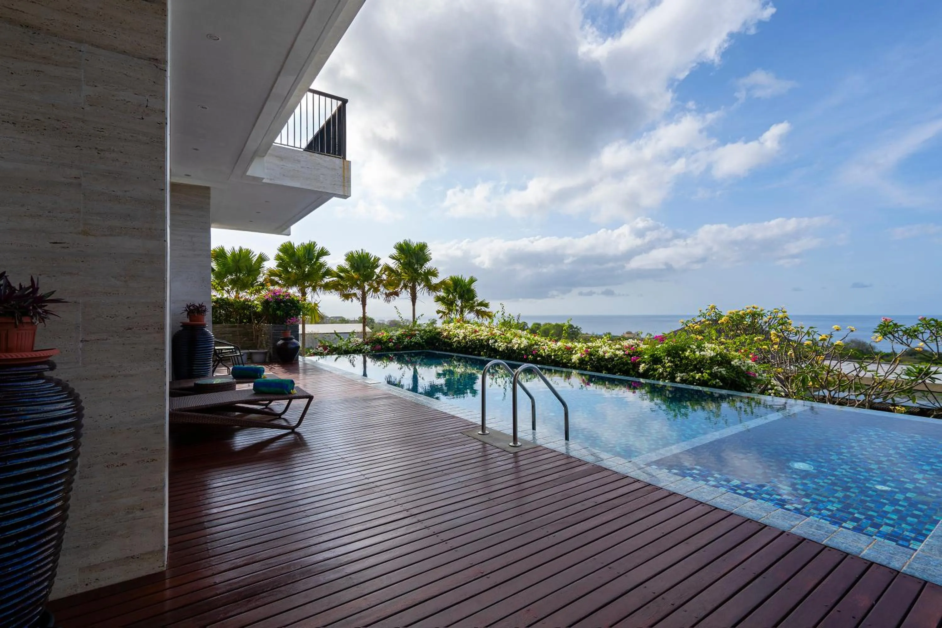 Patio in Moritz Palm Villa