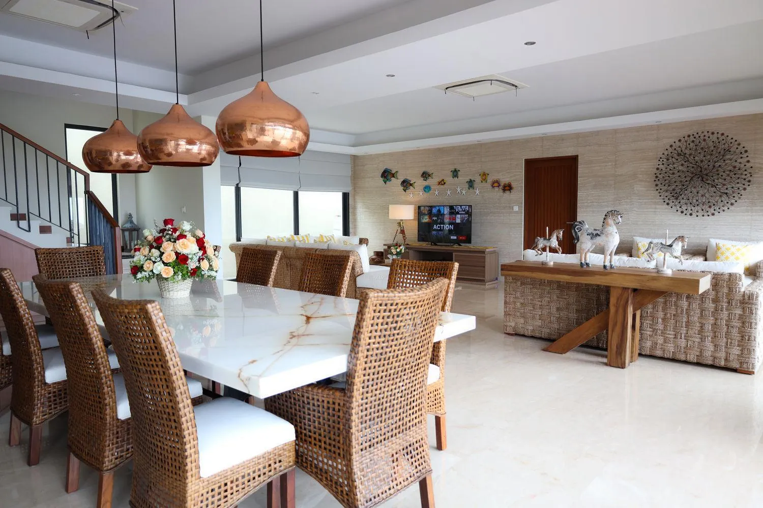 TV and multimedia in Moritz Palm Villa